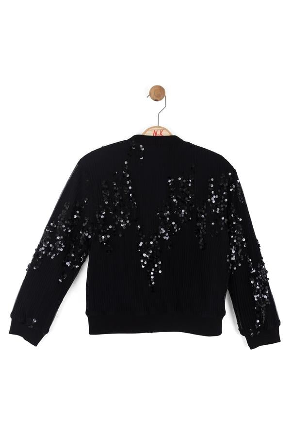 Nk Kız Çocuk Moonlight Ceket 8-14 Yaş Siyah