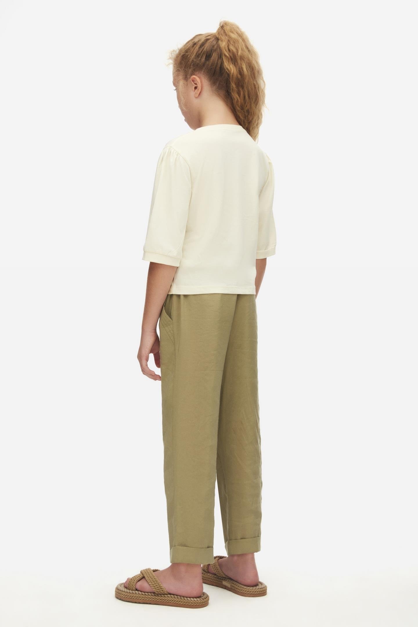 Nk Kız Çocuk Moss Pantolon 8-14 Yaş Haki