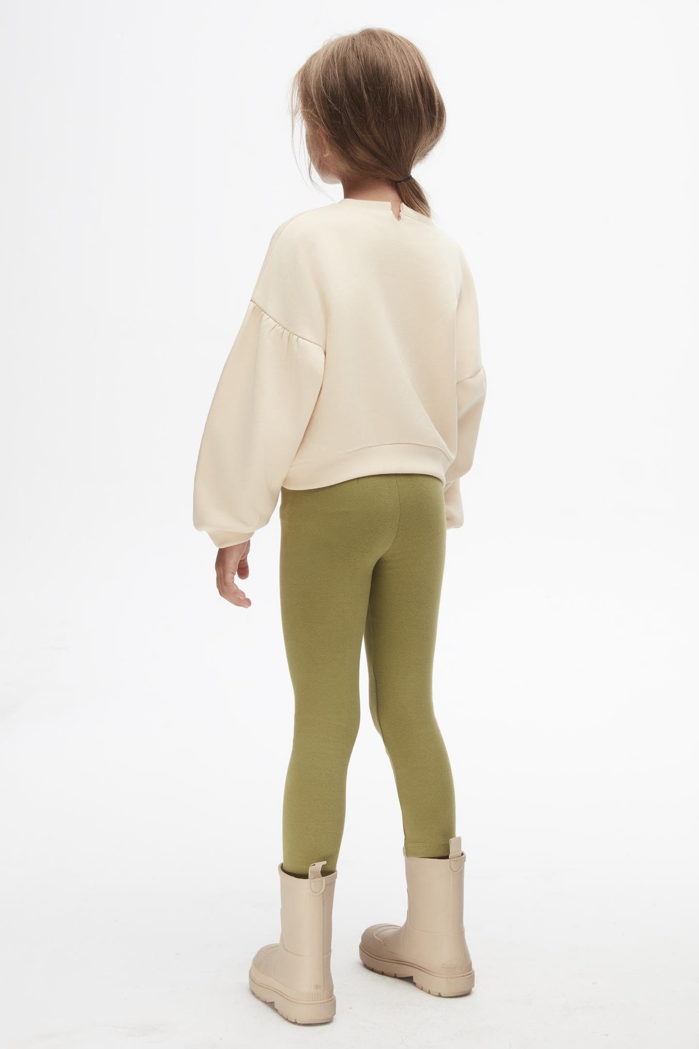 Nk Kız Çocuk Mutfak Sweatshirt 4-8 Yaş KREM