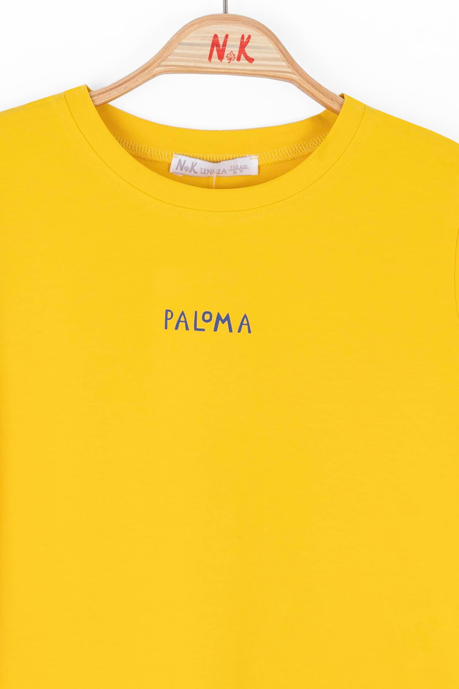 Nk Kız Çocuk Paloma Tshirt 4-8 Yaş Sarı