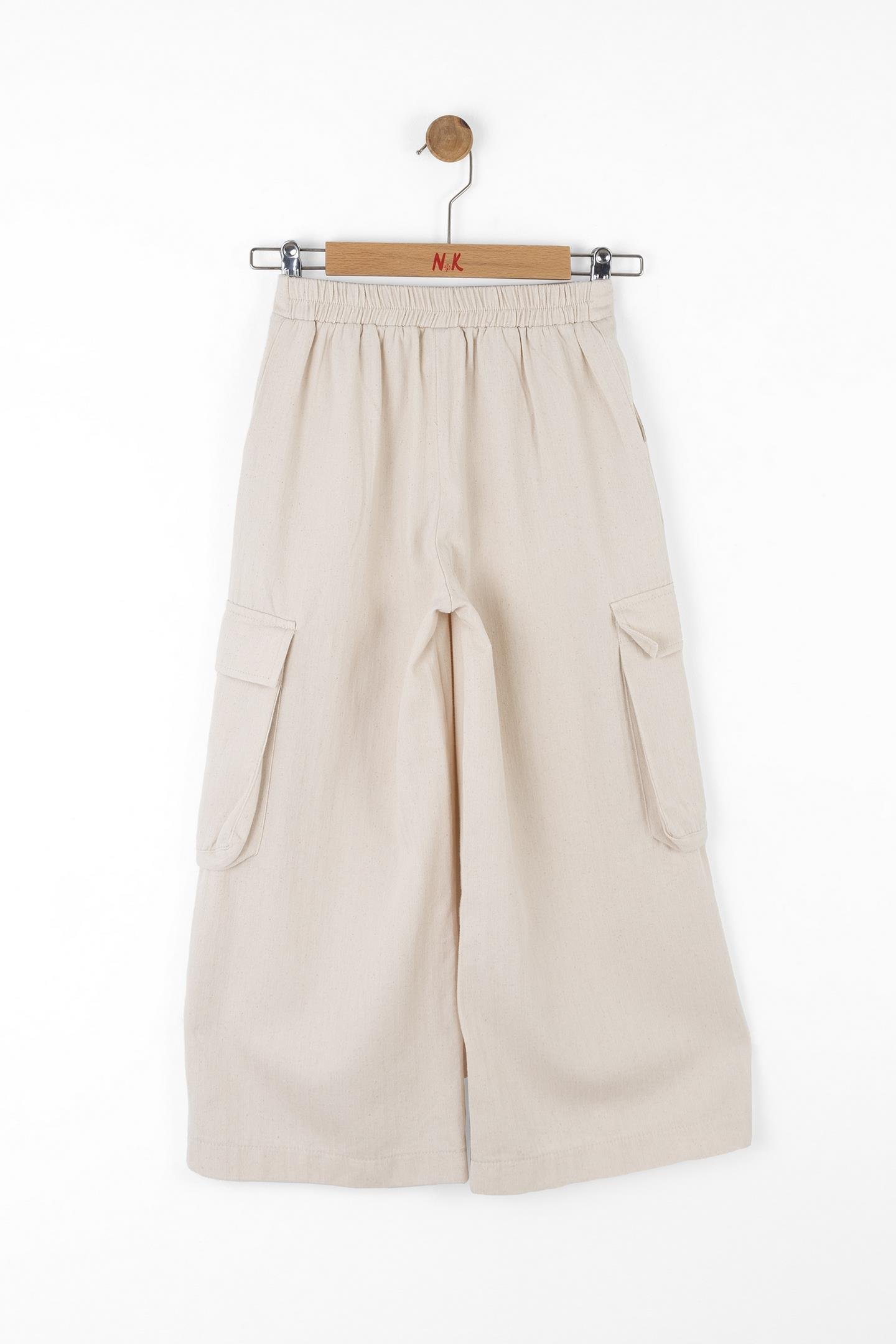 Nk Kız Çocuk Papyrus Pantolon 8-14Yaş Krem