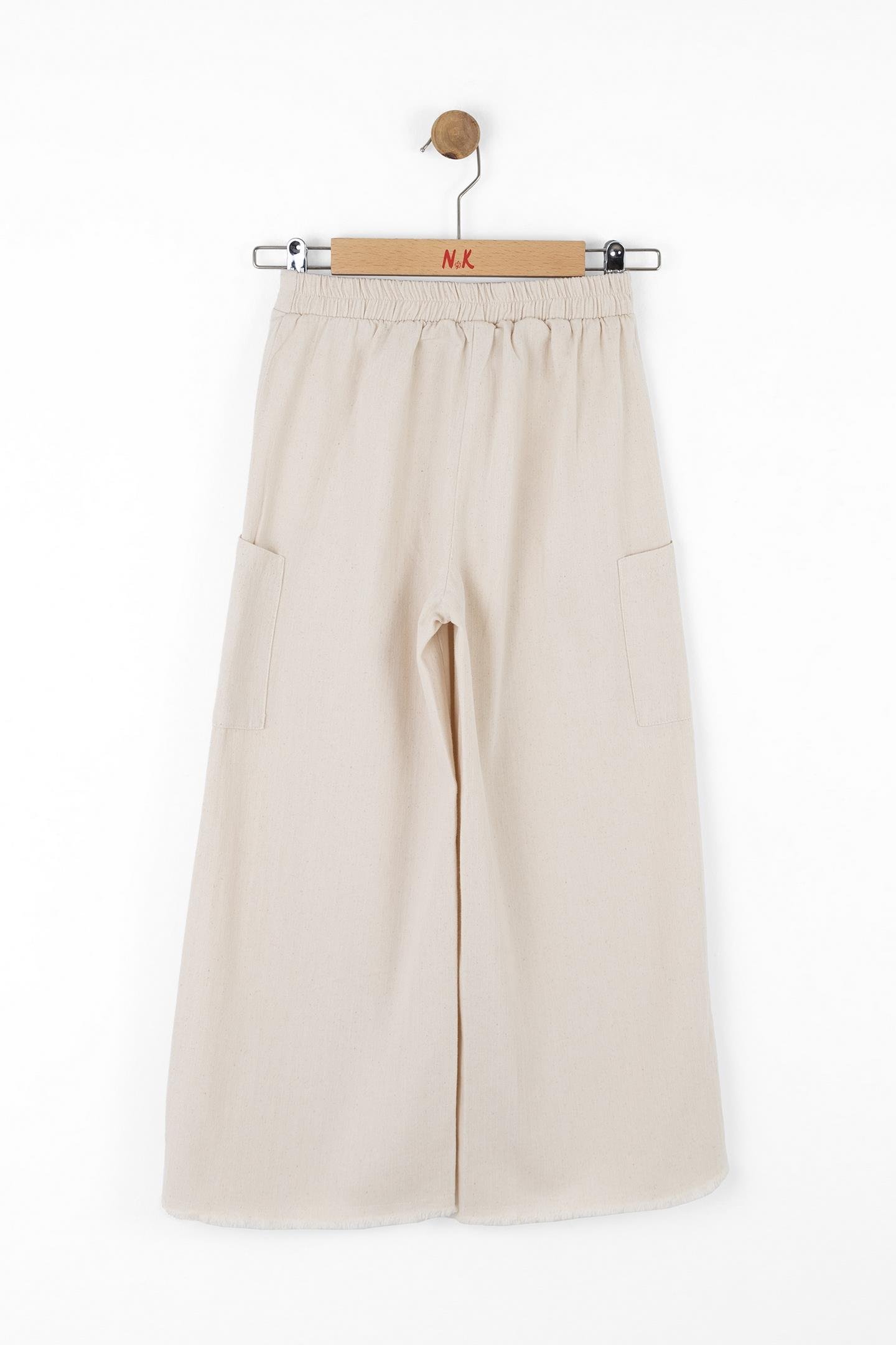 Nk Kız Çocuk Papyrus Pantolon 8-14Yaş Krem