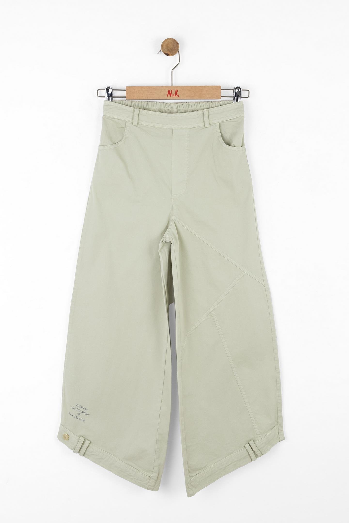 Nk Kız Çocuk Parçalı Pantolon 10-16Yaş Yeşil