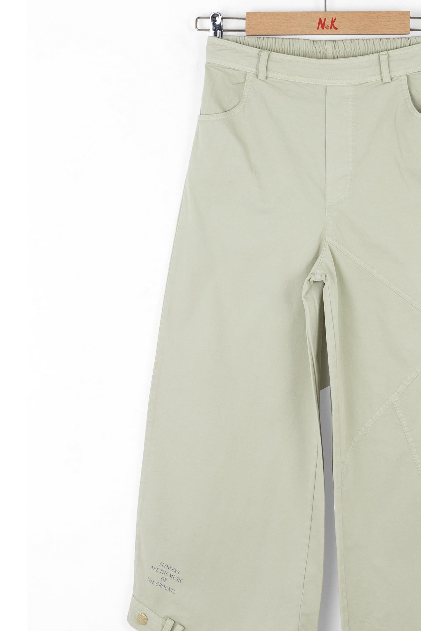 Nk Kız Çocuk Parçalı Pantolon 10-16Yaş Yeşil