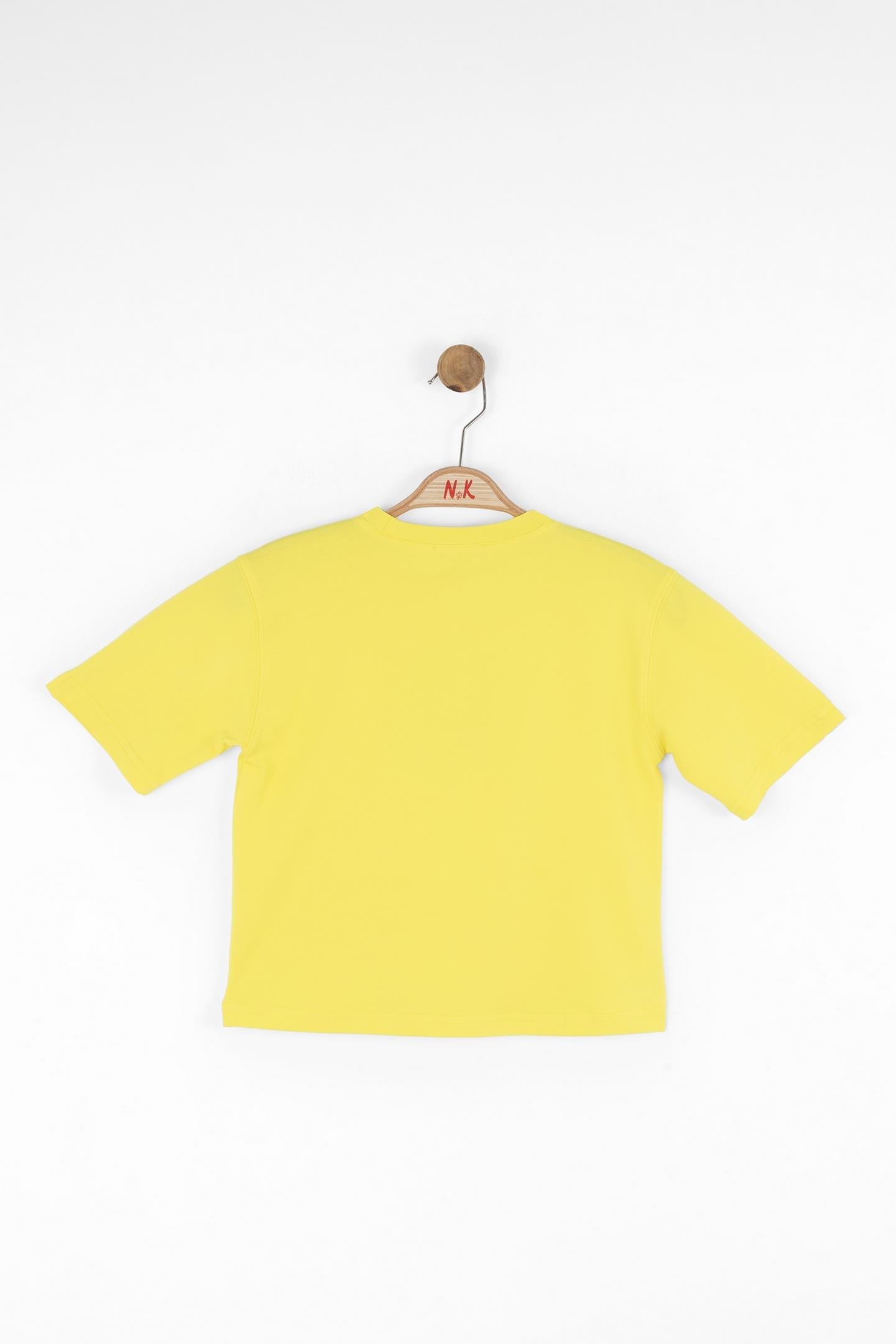 Nk Kız Çocuk Patına Tshırt 4-8Yaş Sarı
