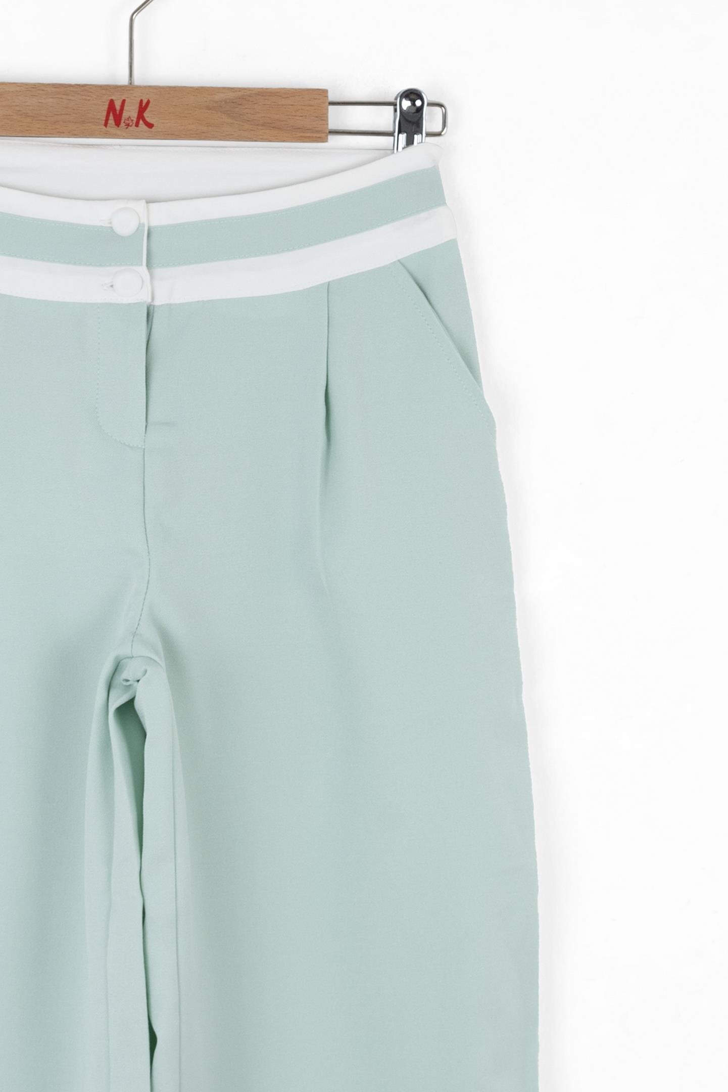Nk Kız Çocuk Pensli Pantolon 8-14Yaş Mint