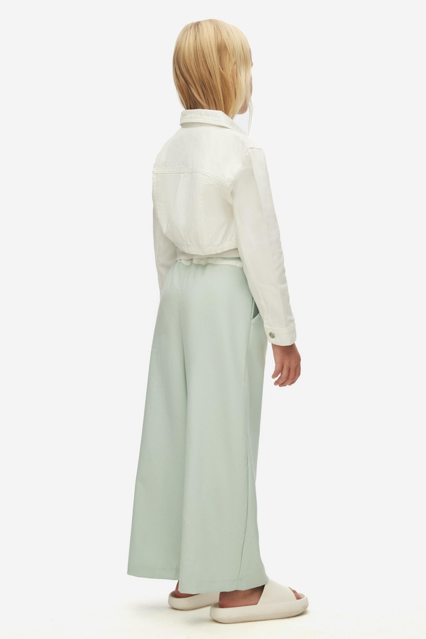 Nk Kız Çocuk Pensli Pantolon 8-14Yaş Mint