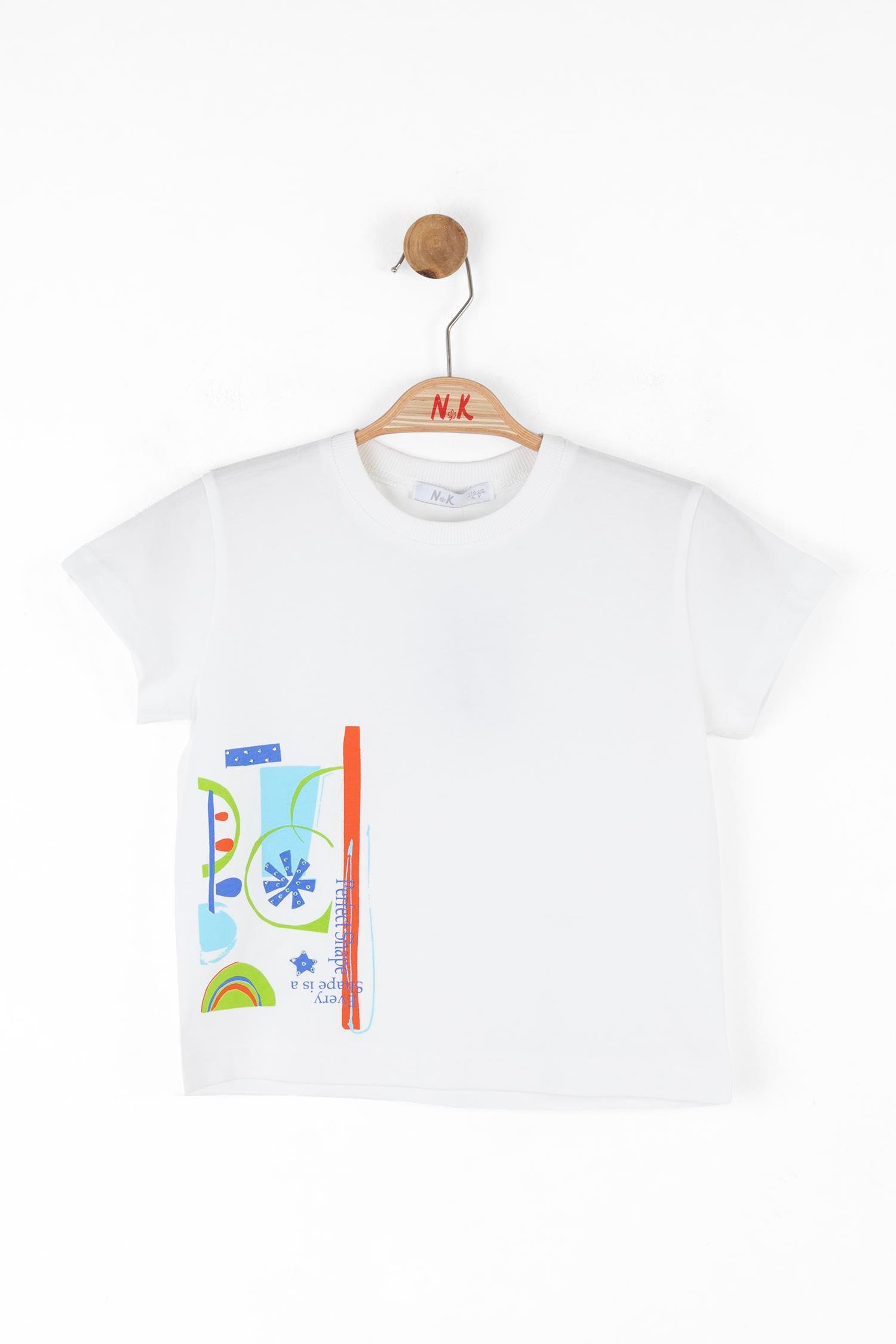 Nk Kız Çocuk Perfect Tshirt 4-8 Yaş Ekru