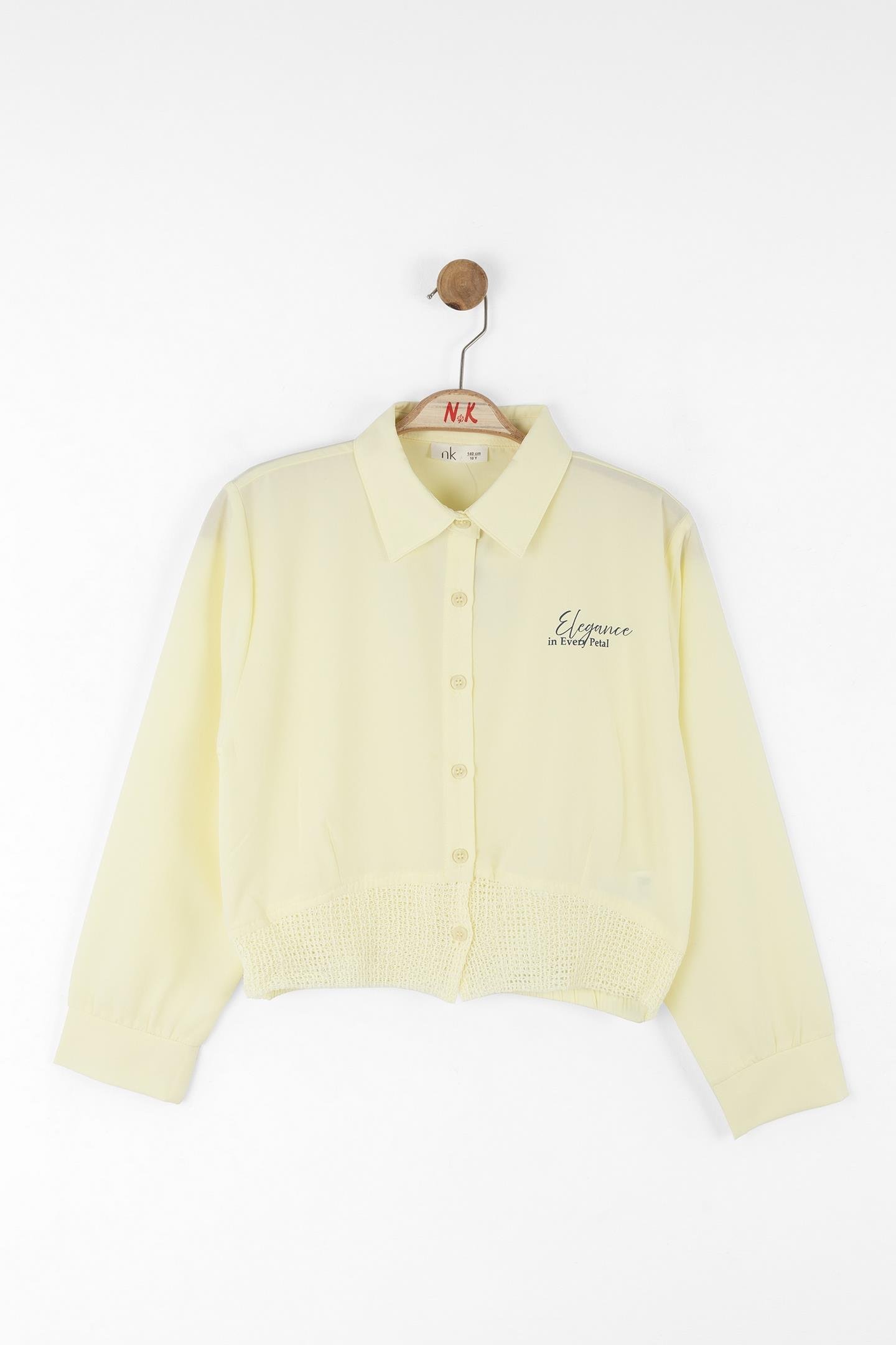 Nk Kız Çocuk Petal Gömlek 10-16Yaş Sarı