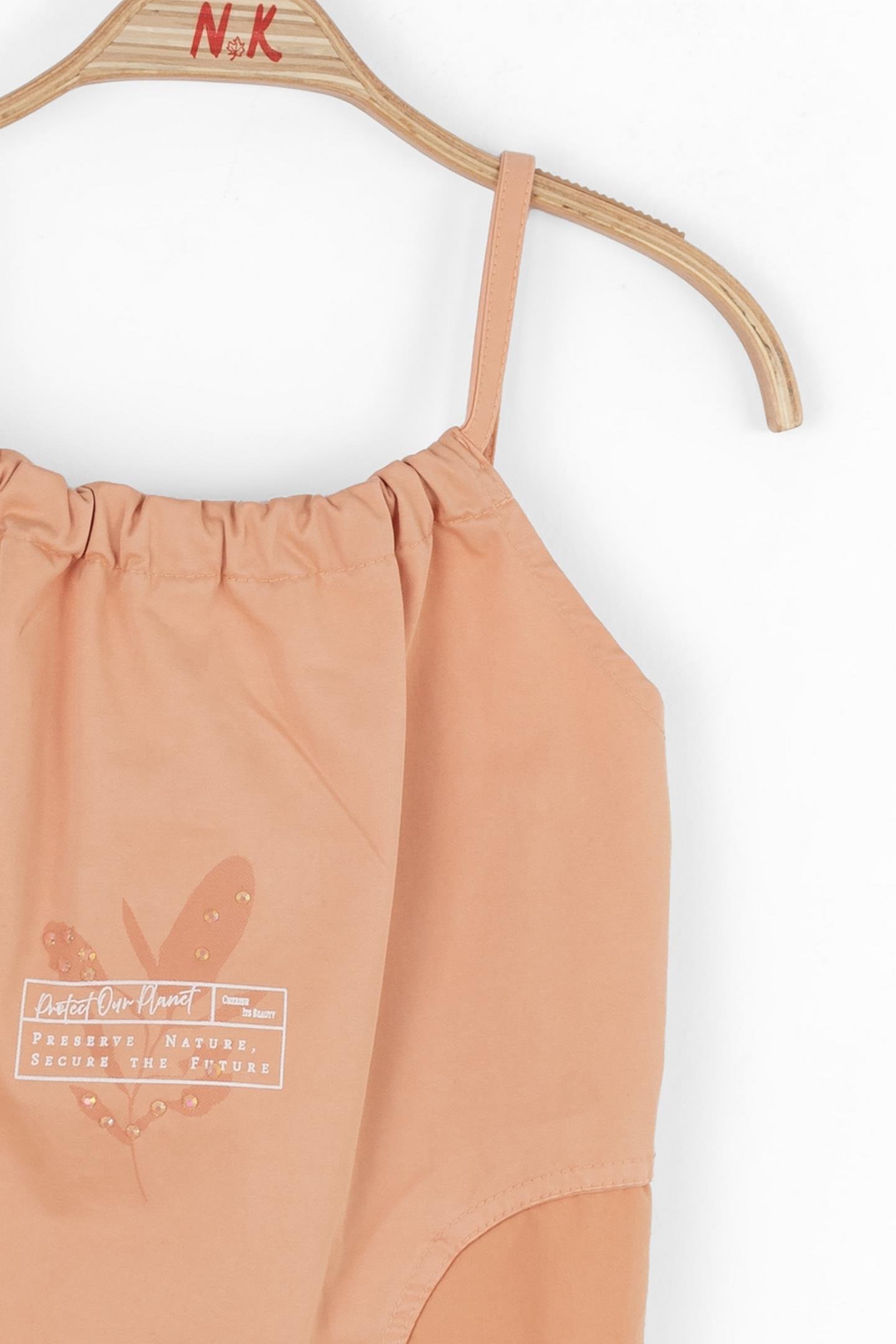 Nk Kız Çocuk Planet Crop 10-16Yaş Coral