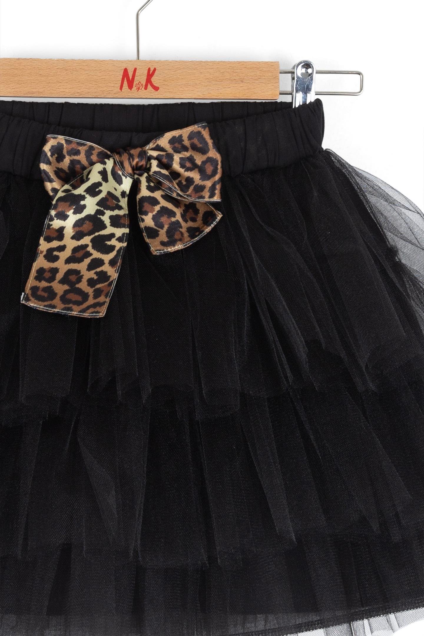 Nk Kız Çocuk Princess Etek 4-8 Yaş Siyah