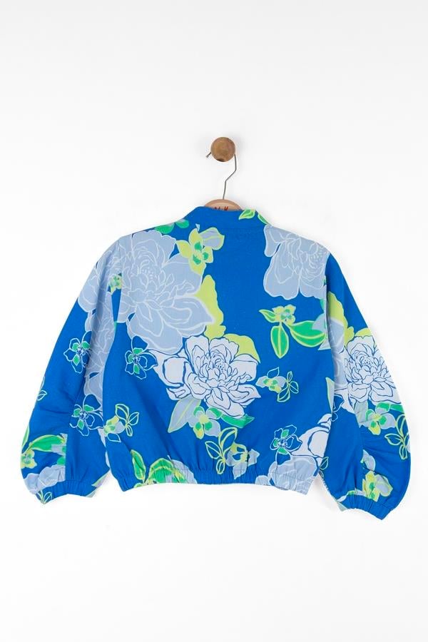 Nk Kız Çocuk Purple Ceket 8-14 Yaş Mavi