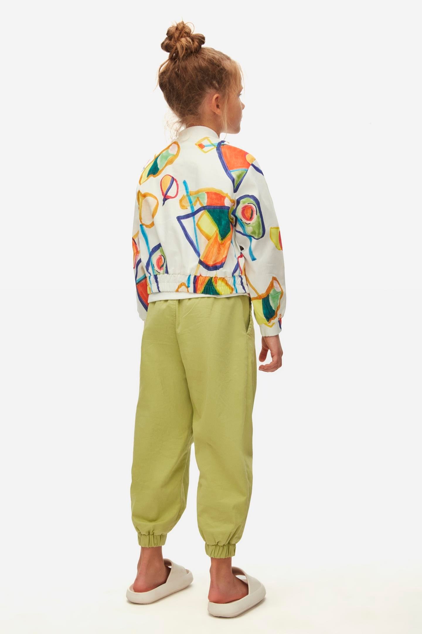 Nk Kız Çocuk Rainbow Ceket 4-8 Yaş Ekru