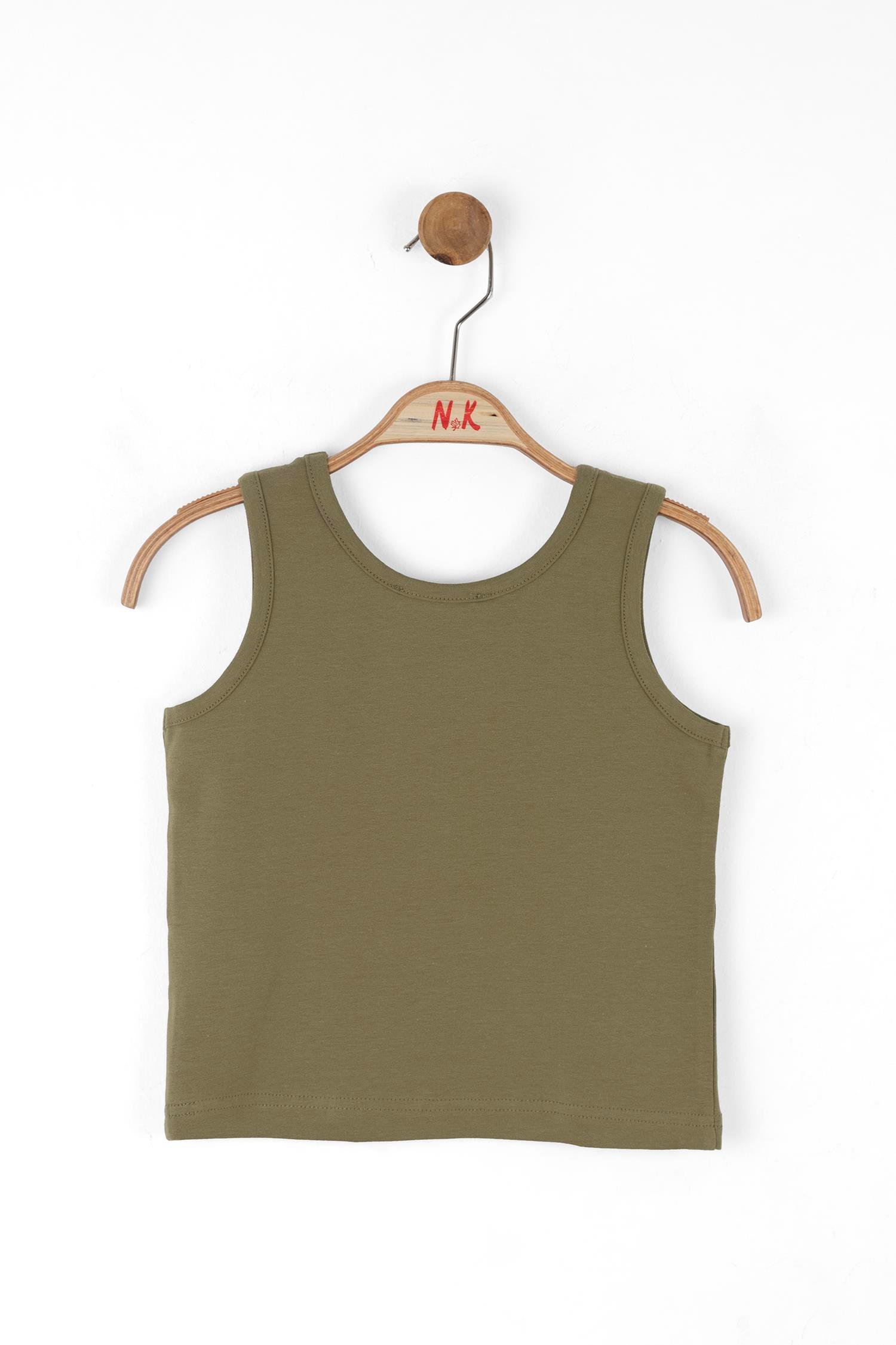 Nk Kız Çocuk Repose Crop 4-8 Yaş Haki