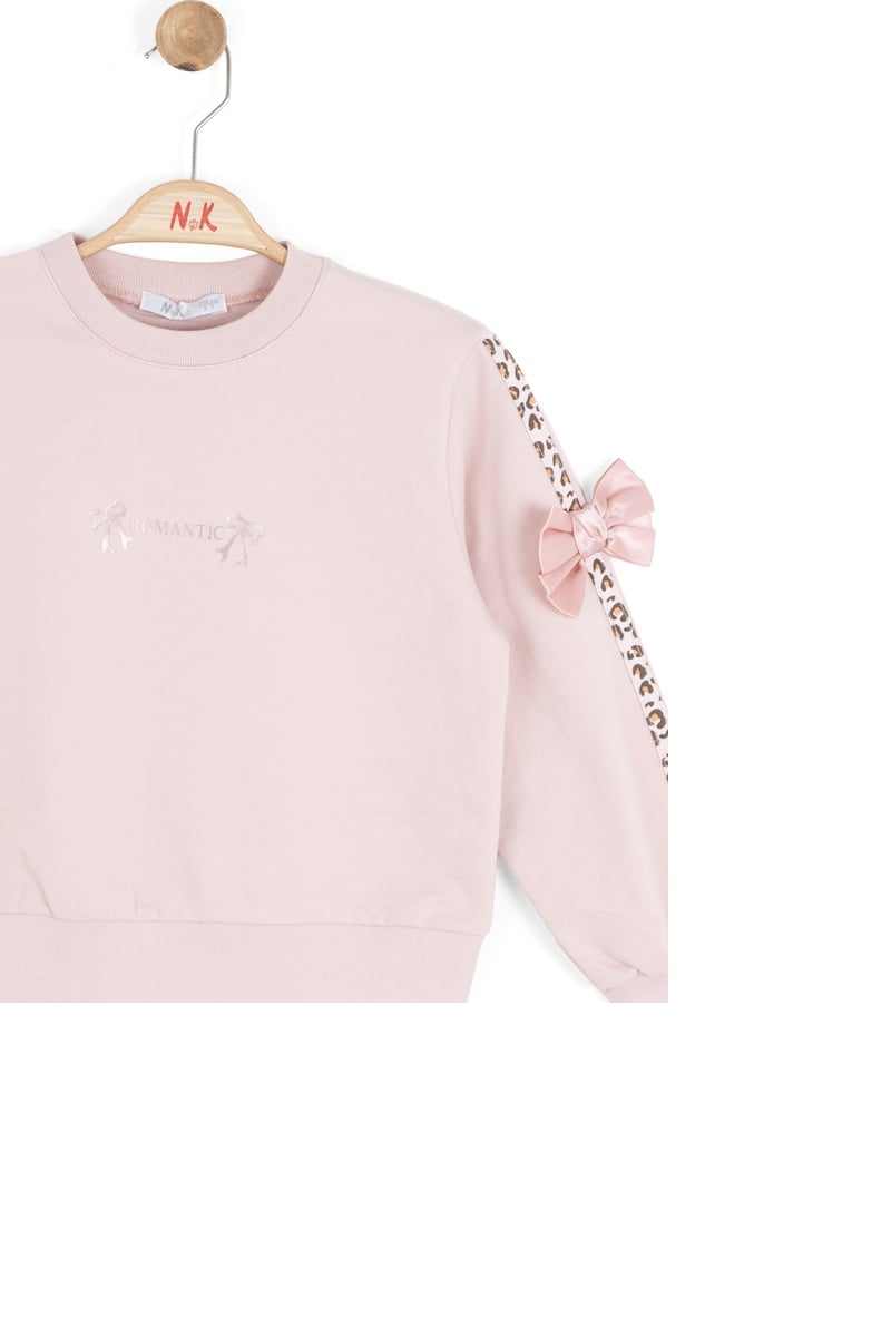 Nk Kız Çocuk Romantic Sweatshirt 4-8 Yaş Krem