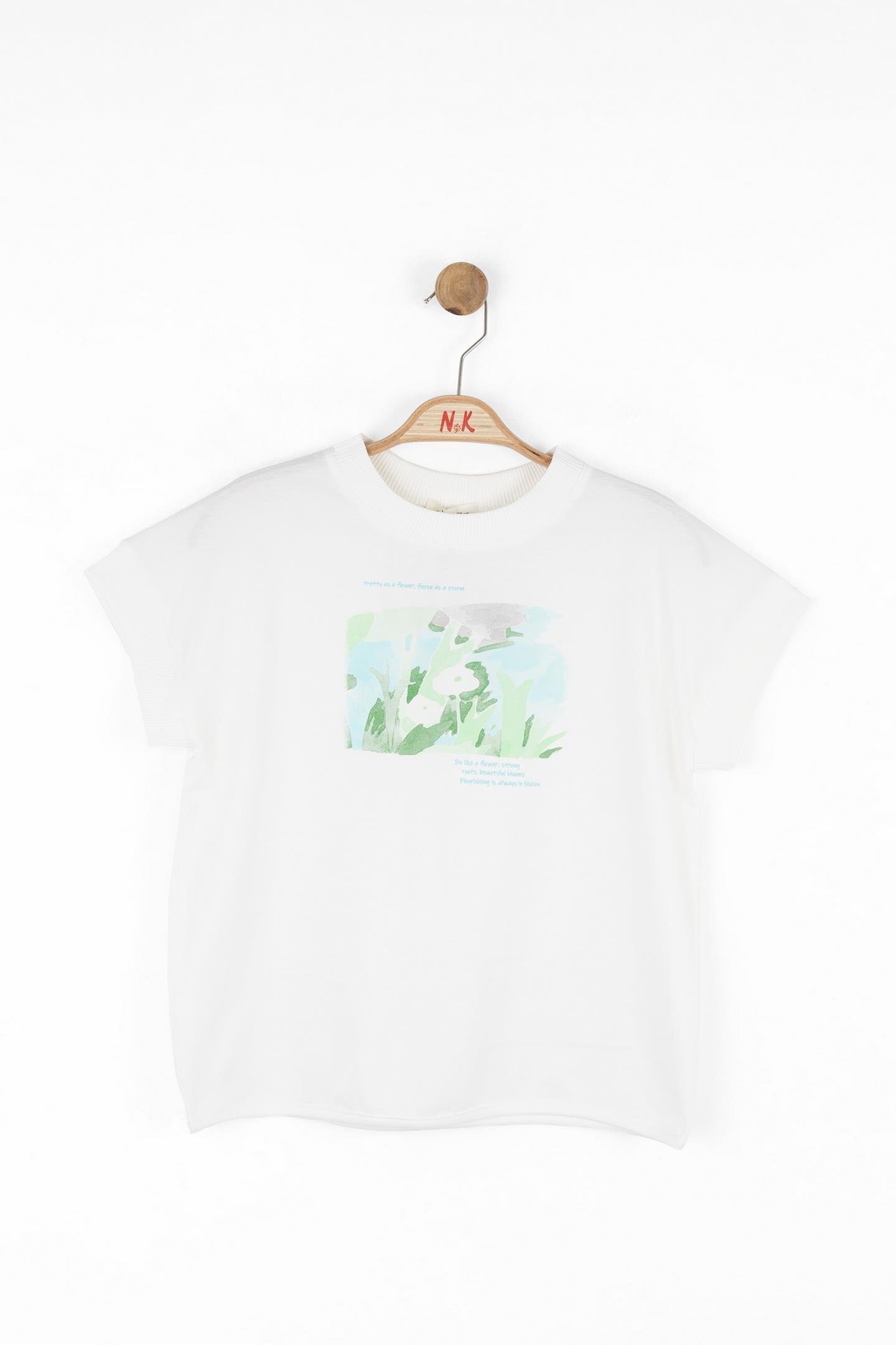 Nk Kız Çocuk Roots Tshirt 8-14 Yaş Mint