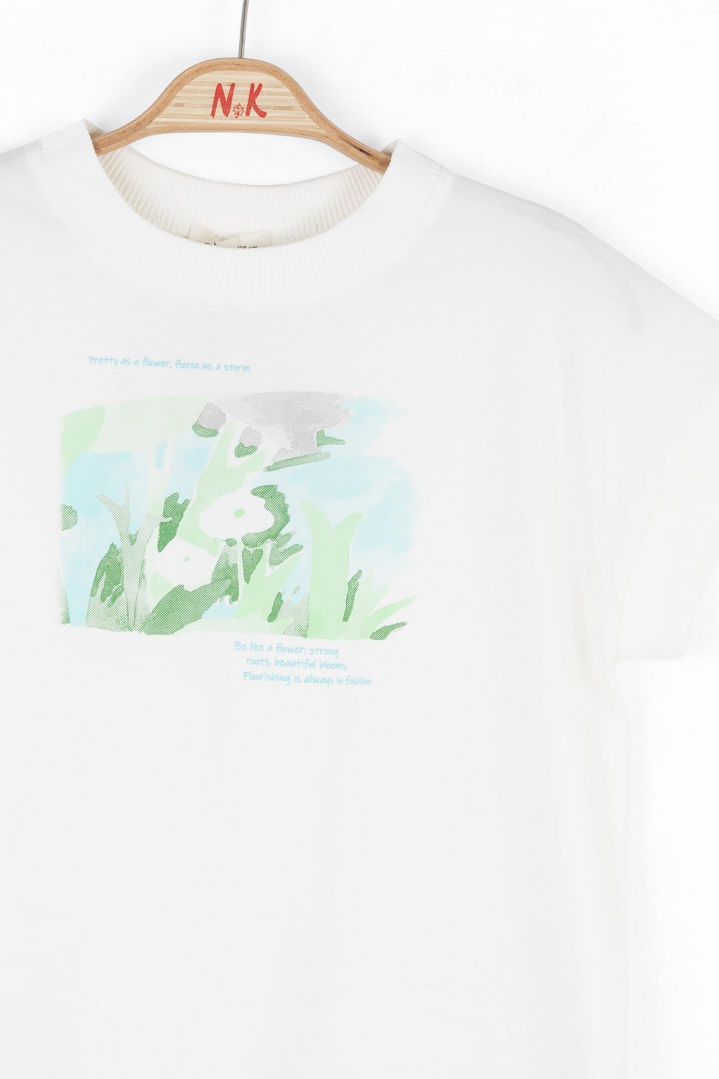 Nk Kız Çocuk Roots Tshirt 8-14 Yaş Mint