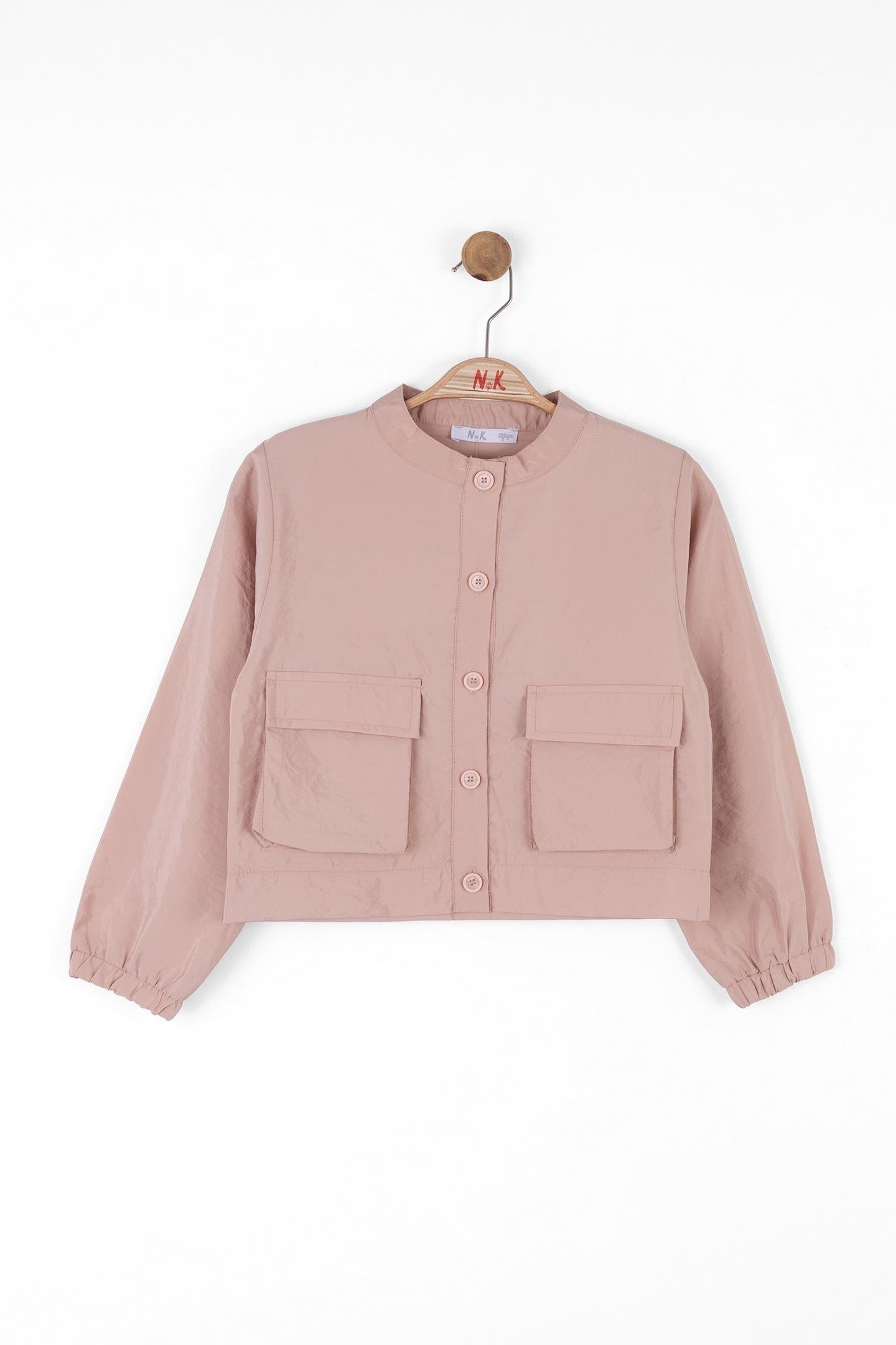 Nk Kız Çocuk Rose Ceket 8-14 Yaş Pudra