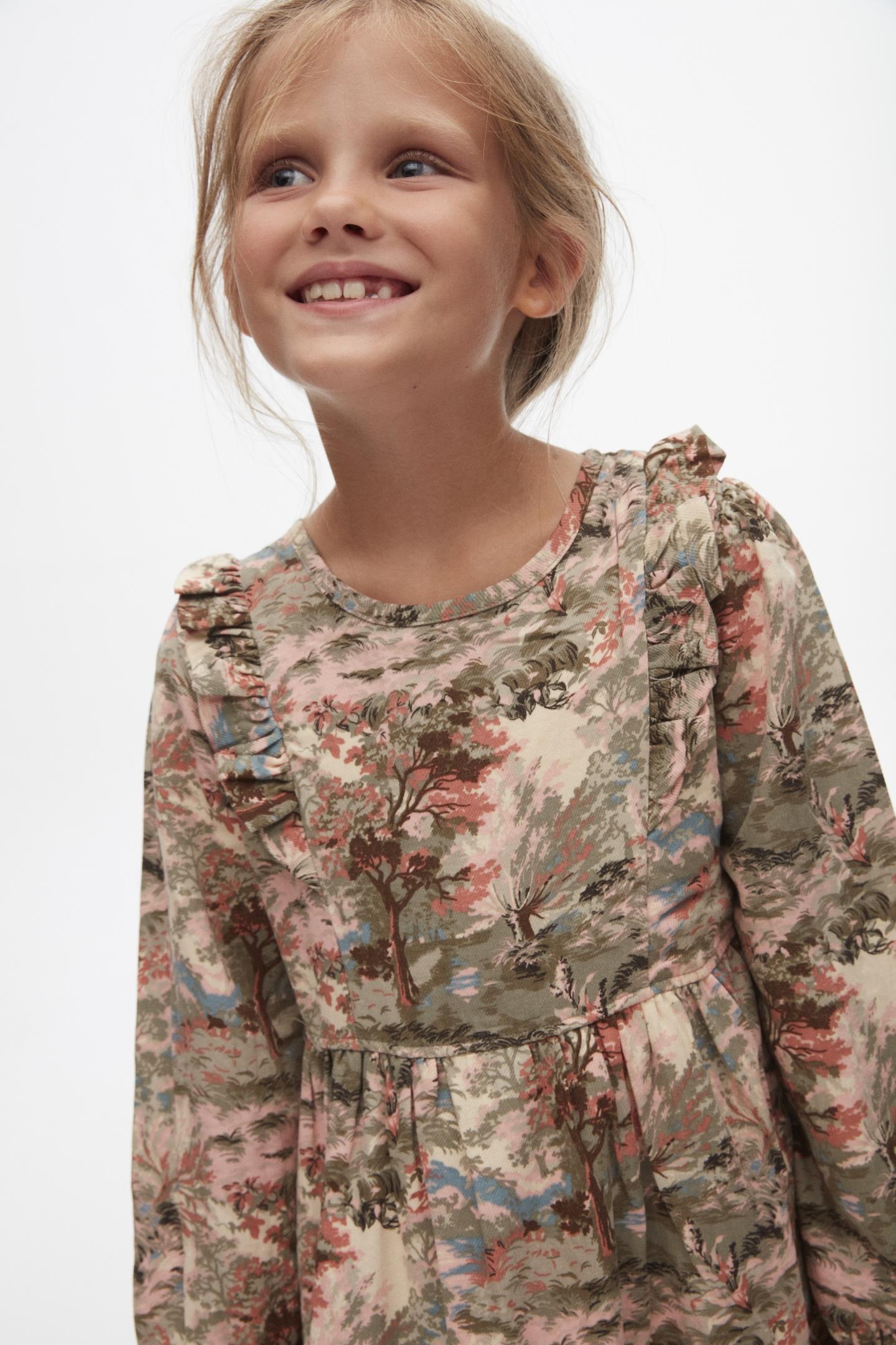 Nk Kız Çocuk Şebboy Elbise 4-8 Yaş PEMBE