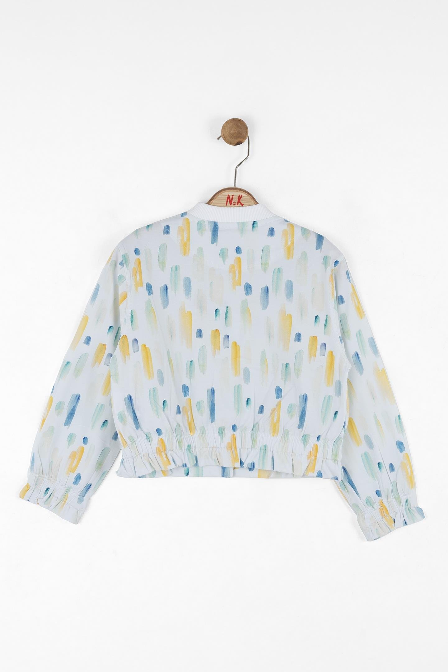 Nk Kız Çocuk Sharp Ceket 4-8 Yaş Ekru