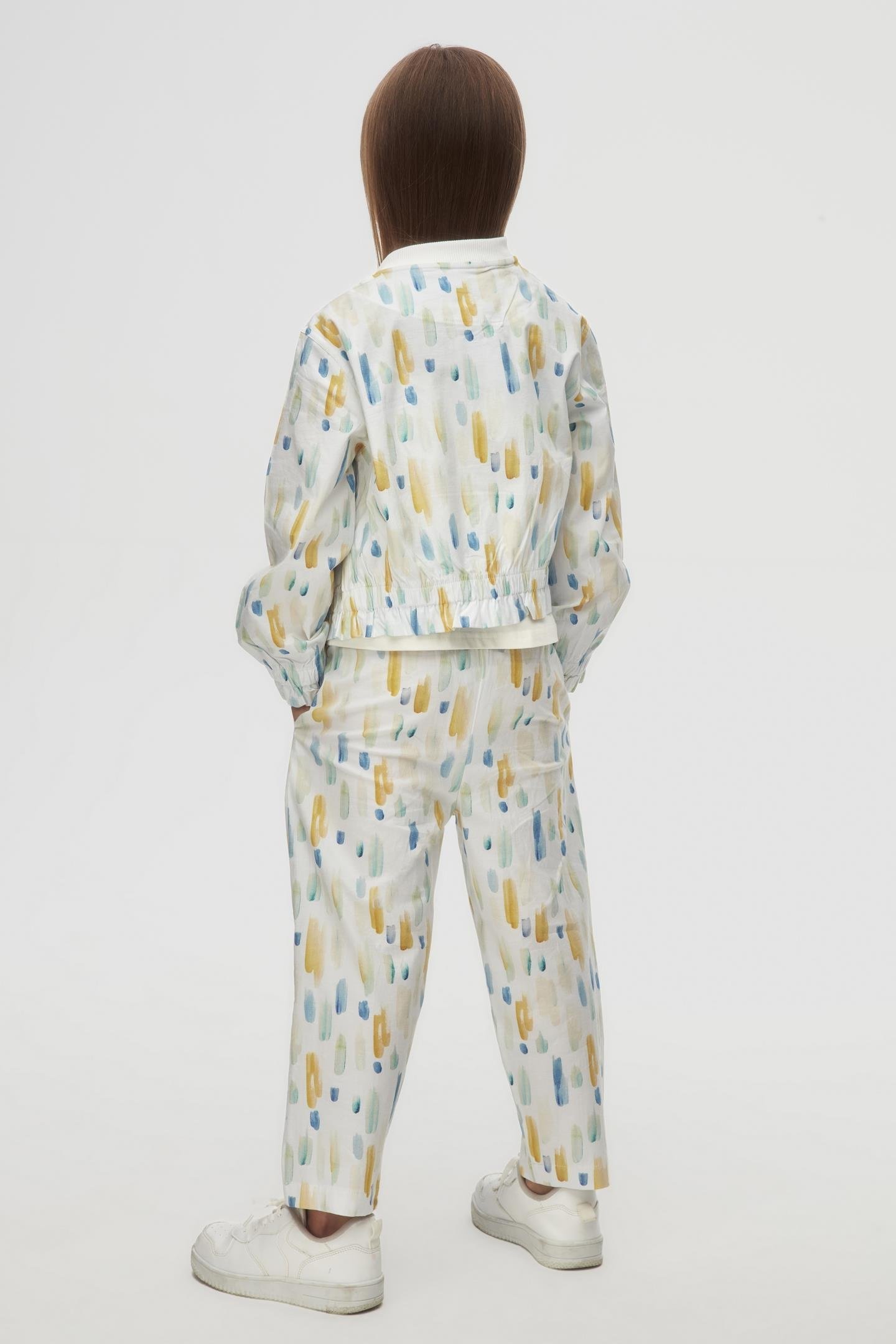 Nk Kız Çocuk Sharp Ceket 4-8 Yaş Ekru