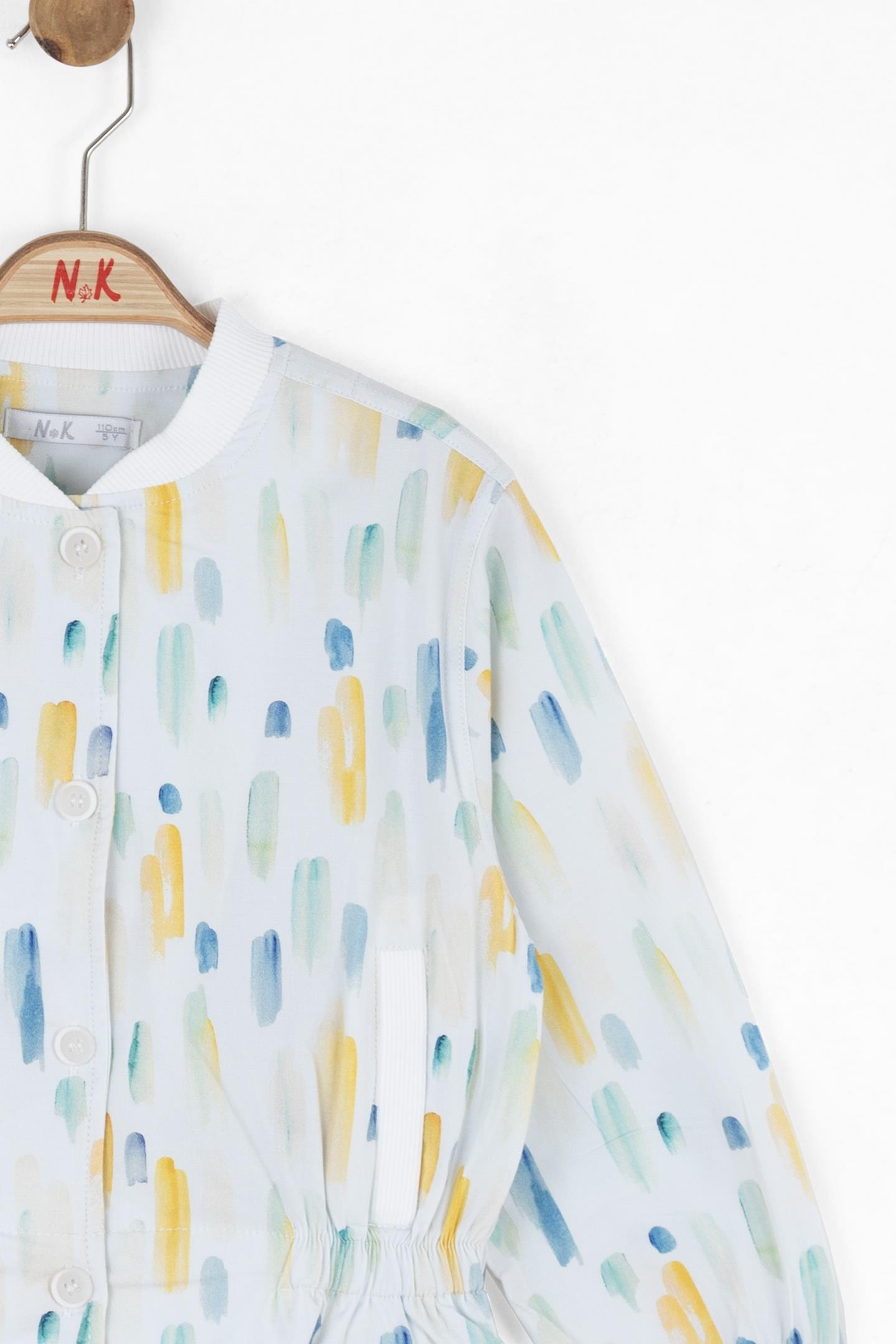 Nk Kız Çocuk Sharp Ceket 4-8 Yaş Ekru