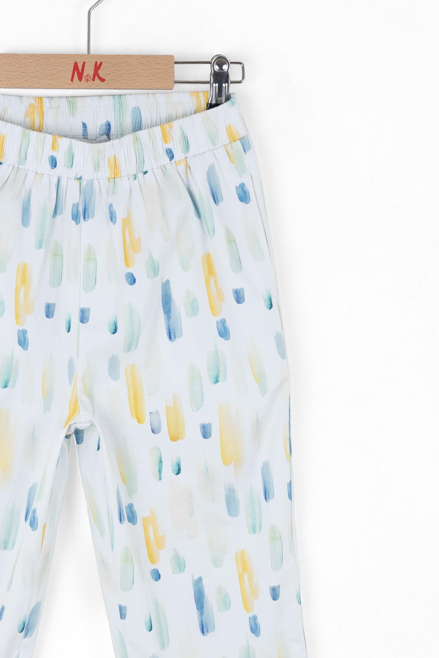 Nk Kız Çocuk Sharp Pantolon 4-8 Yaş Ekru