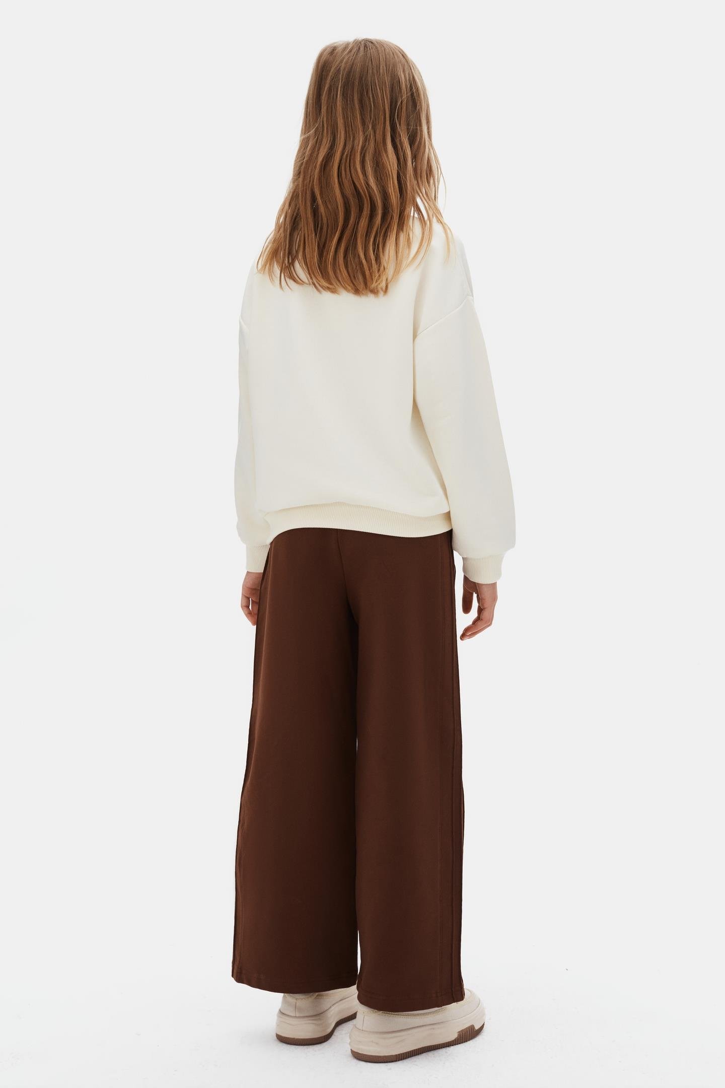 Nk Kız Çocuk Space Pantolon 4-8 Yaş Kahve