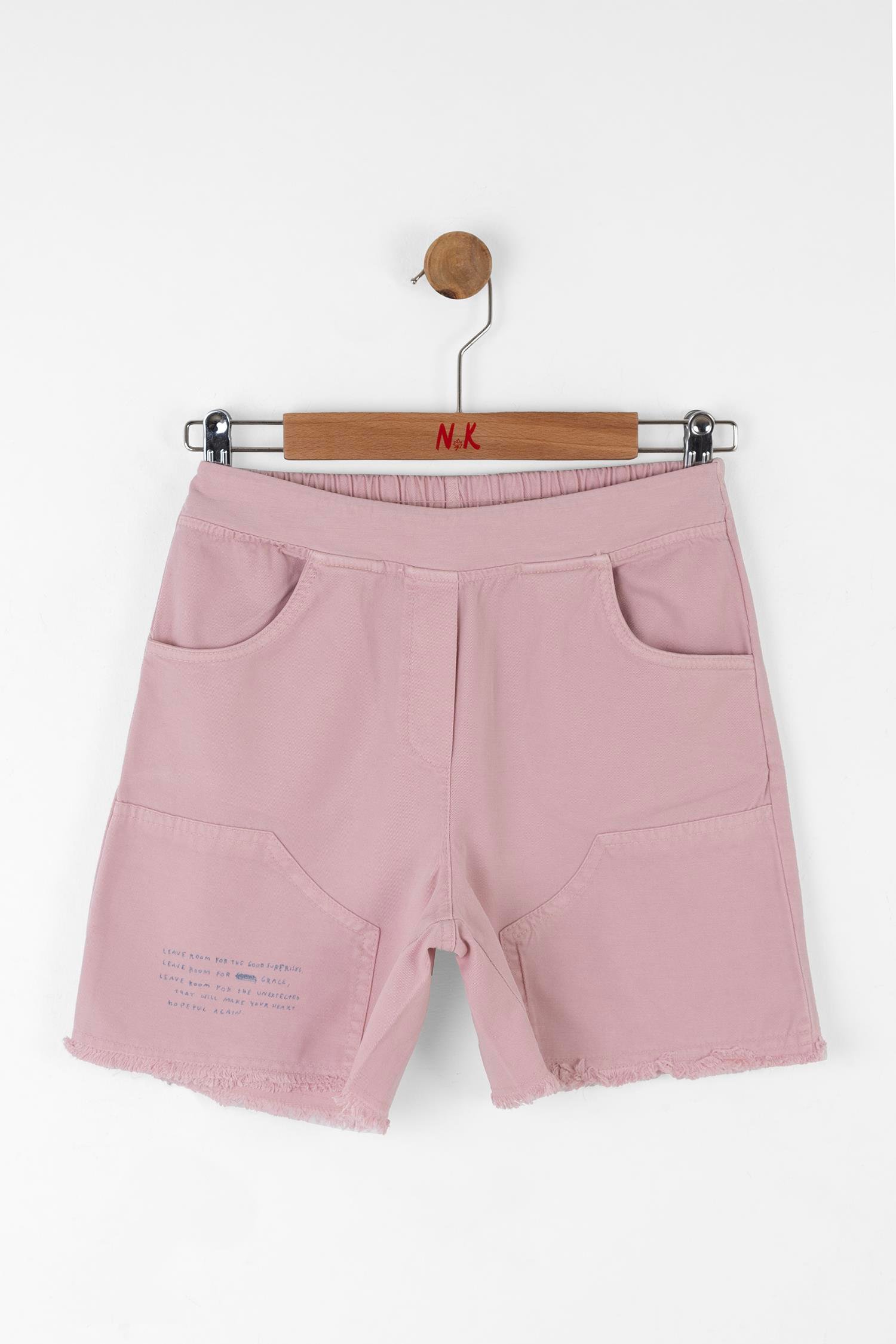 Nk Kız Çocuk Suprıse Şort 8-14Yaş Pudra
