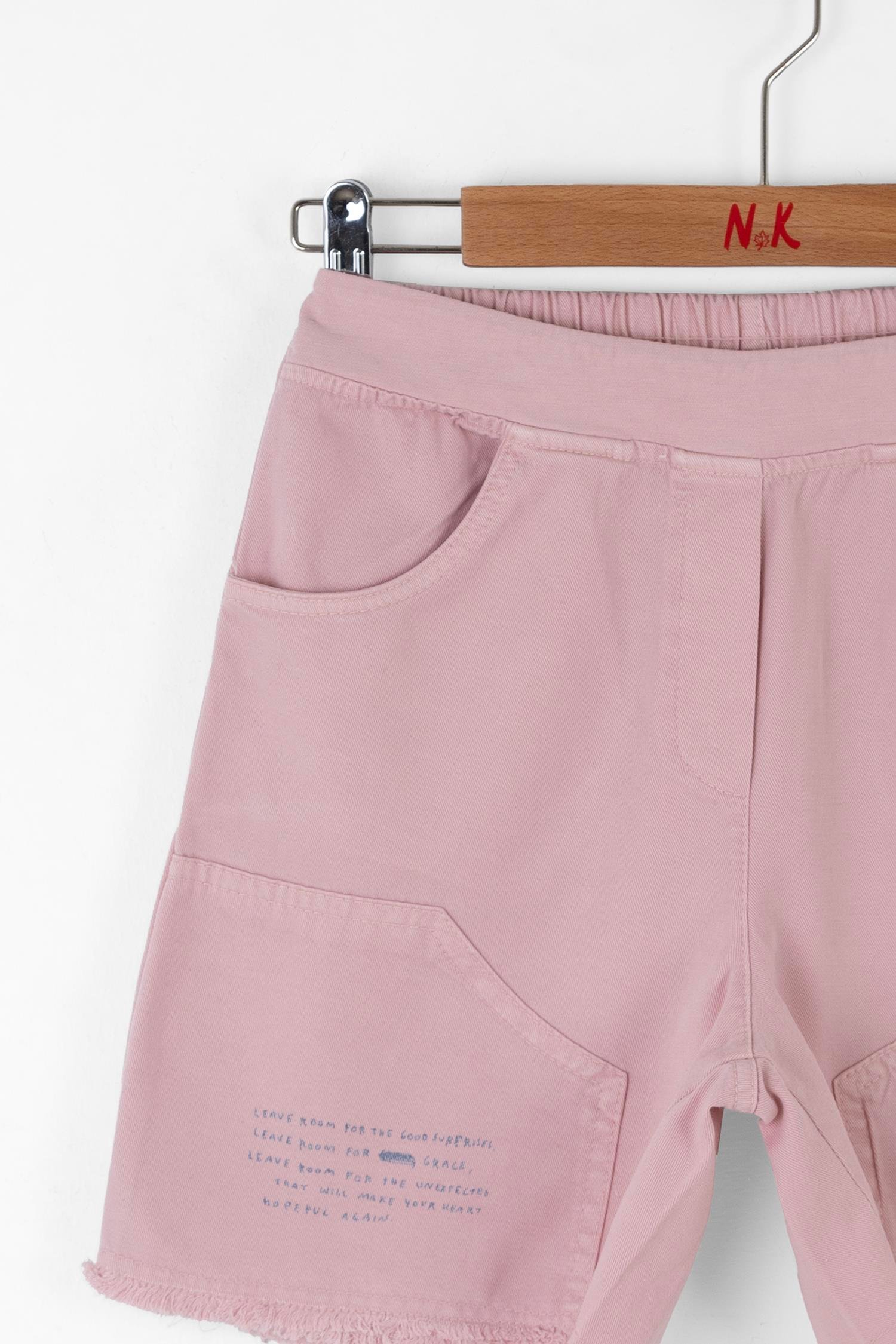 Nk Kız Çocuk Suprıse Şort 8-14Yaş Pudra