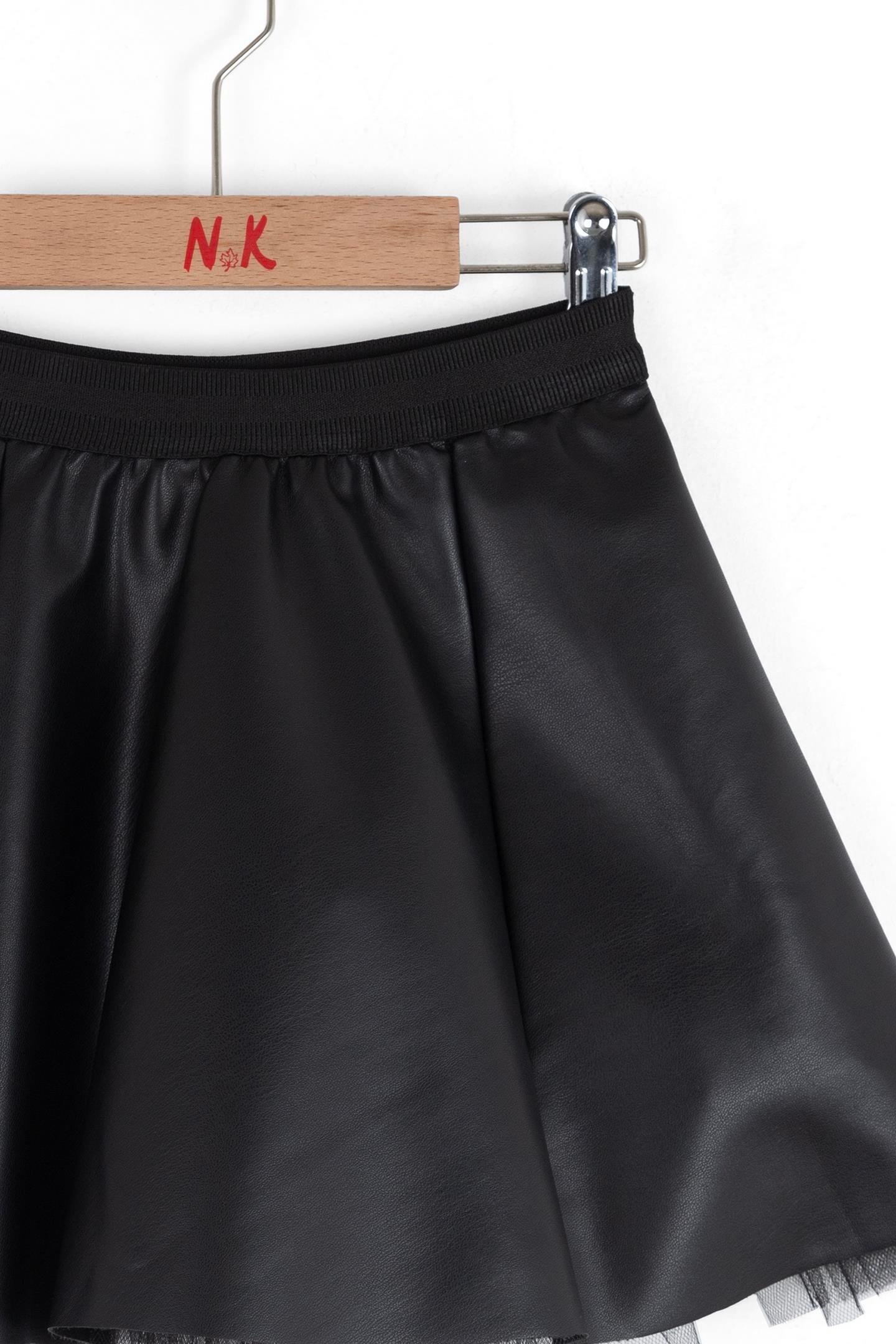 Nk Kız Çocuk Swan Etek 4-8 Yaş Siyah