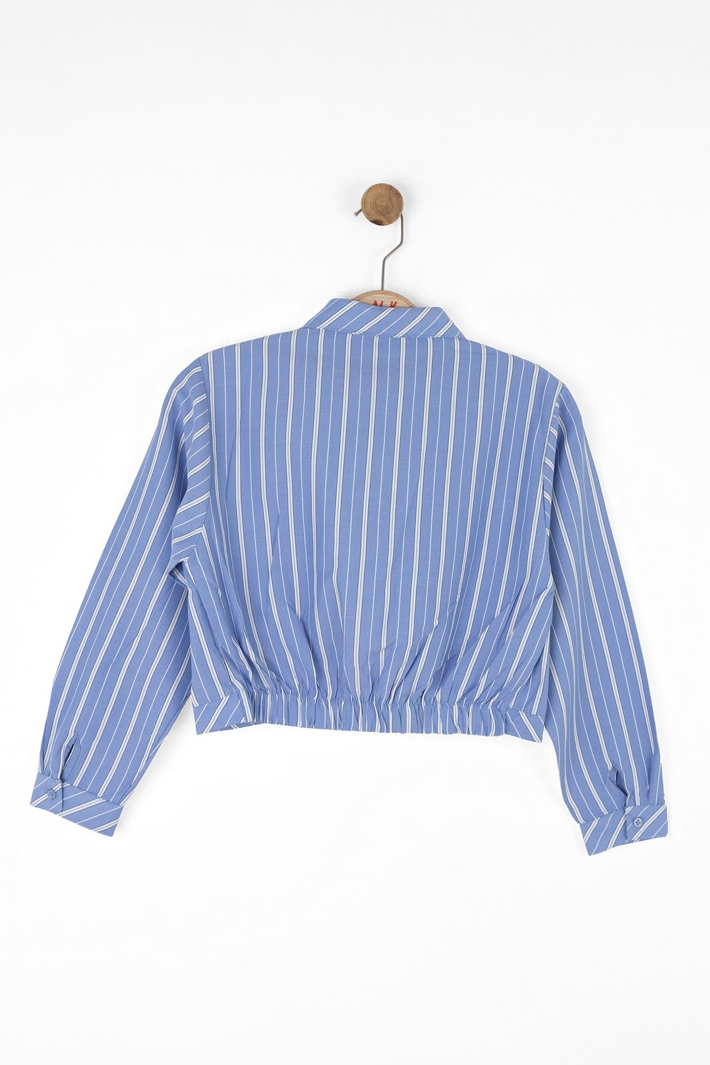 Nk Kız Çocuk Swanky Gömlek 8-14 Yaş Mavi