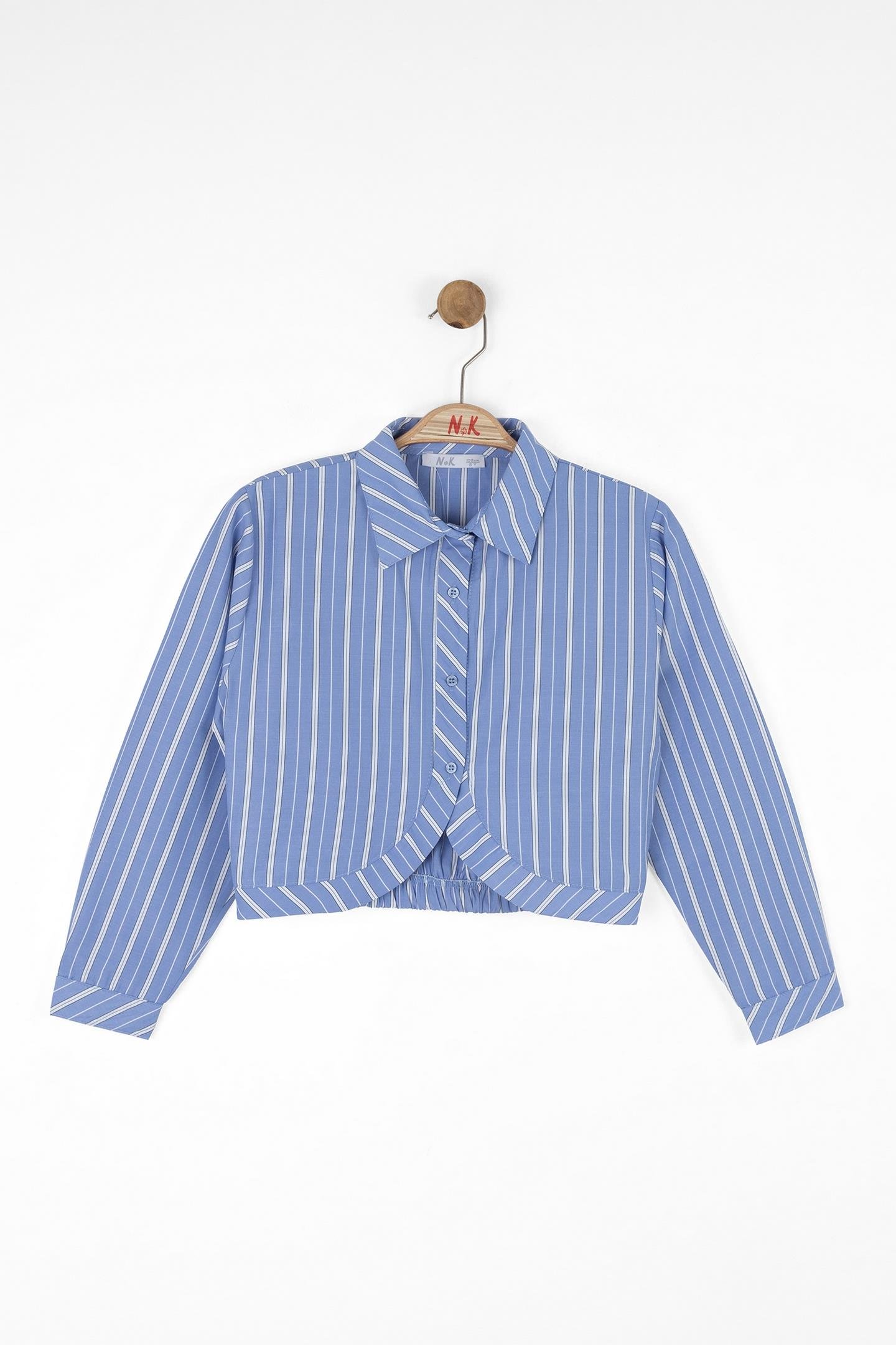 Nk Kız Çocuk Swanky Gömlek 8-14 Yaş Mavi