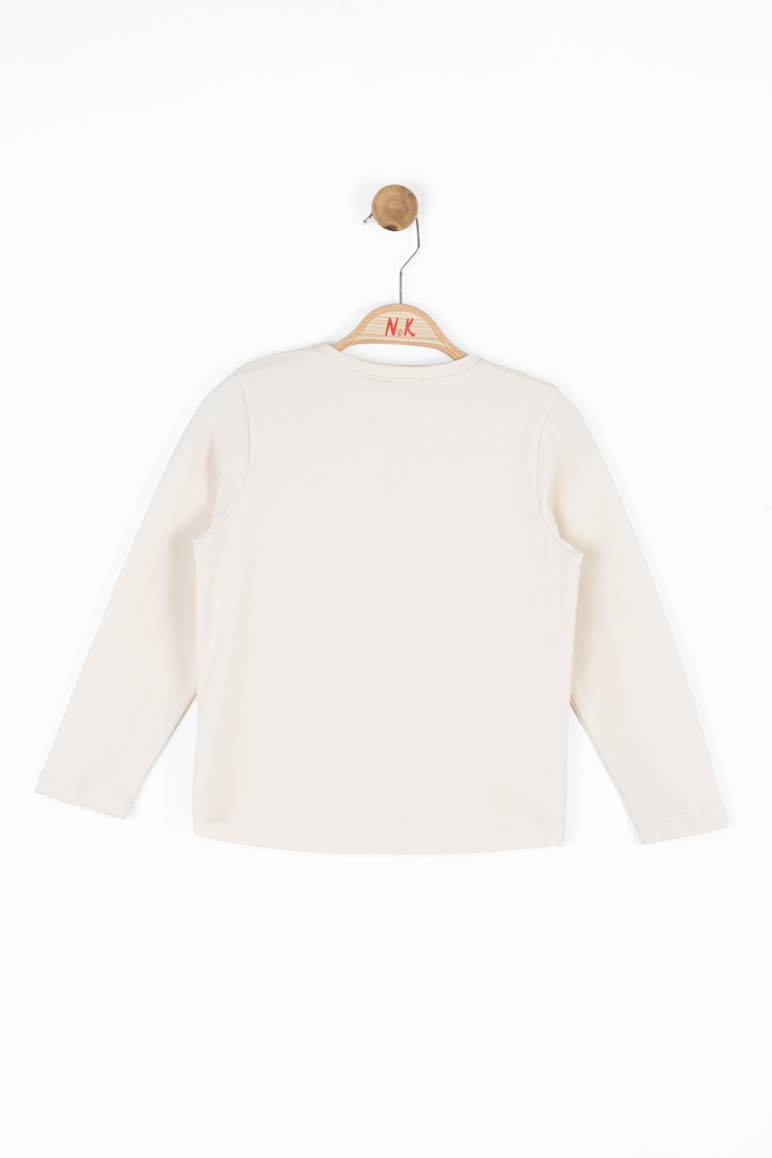 Nk Kız Çocuk Talk Sweatshirt 4-8 Yaş KREM