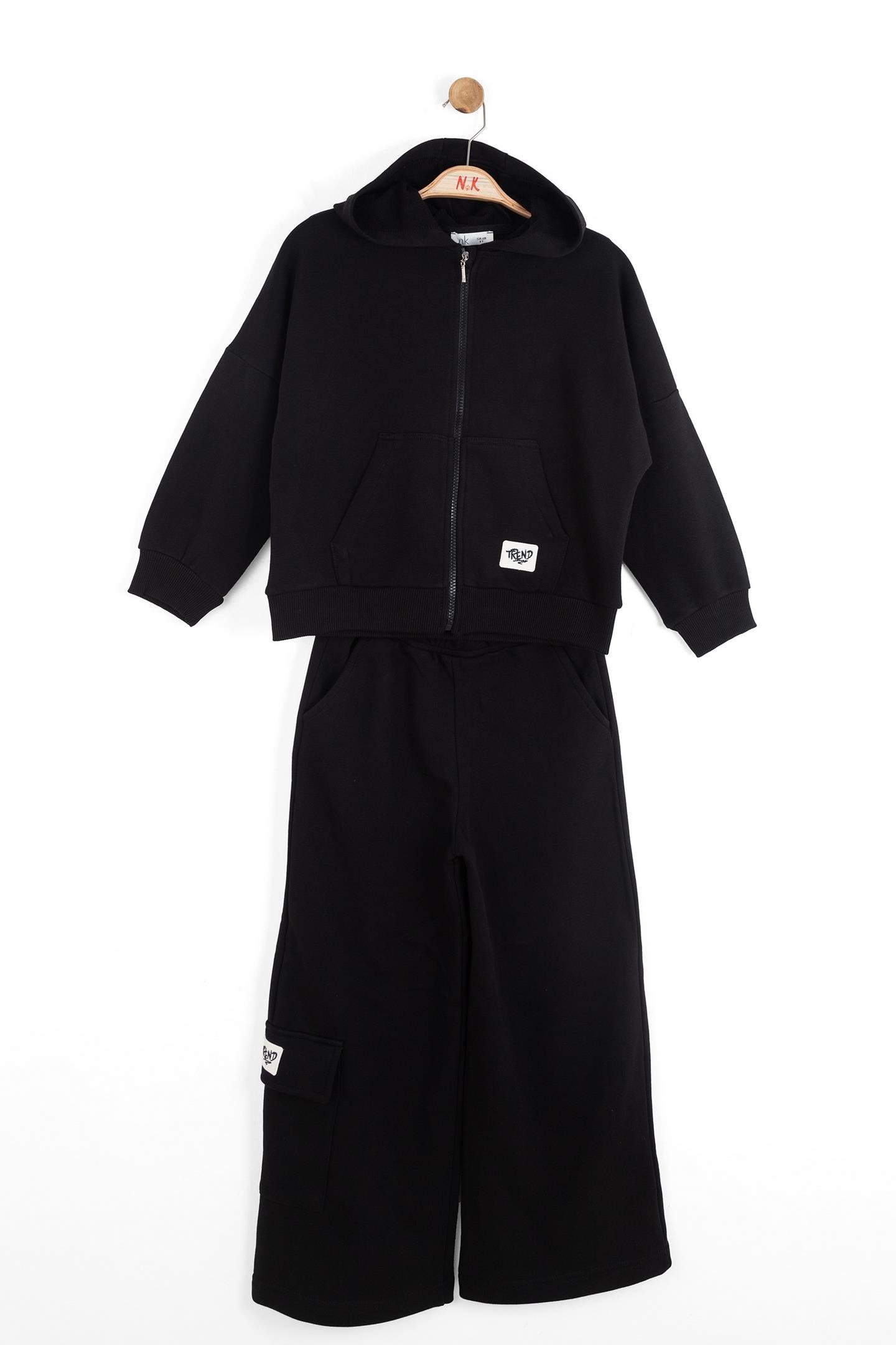 Nk Kız Çocuk Trend Takım 8-14 Yaş Siyah