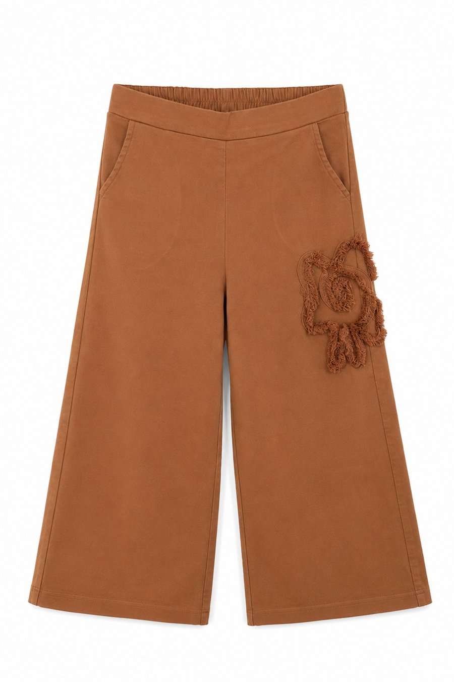 Nk Kız Çocuk Truffle Pantolon 4-8 Yaş Kahverengi