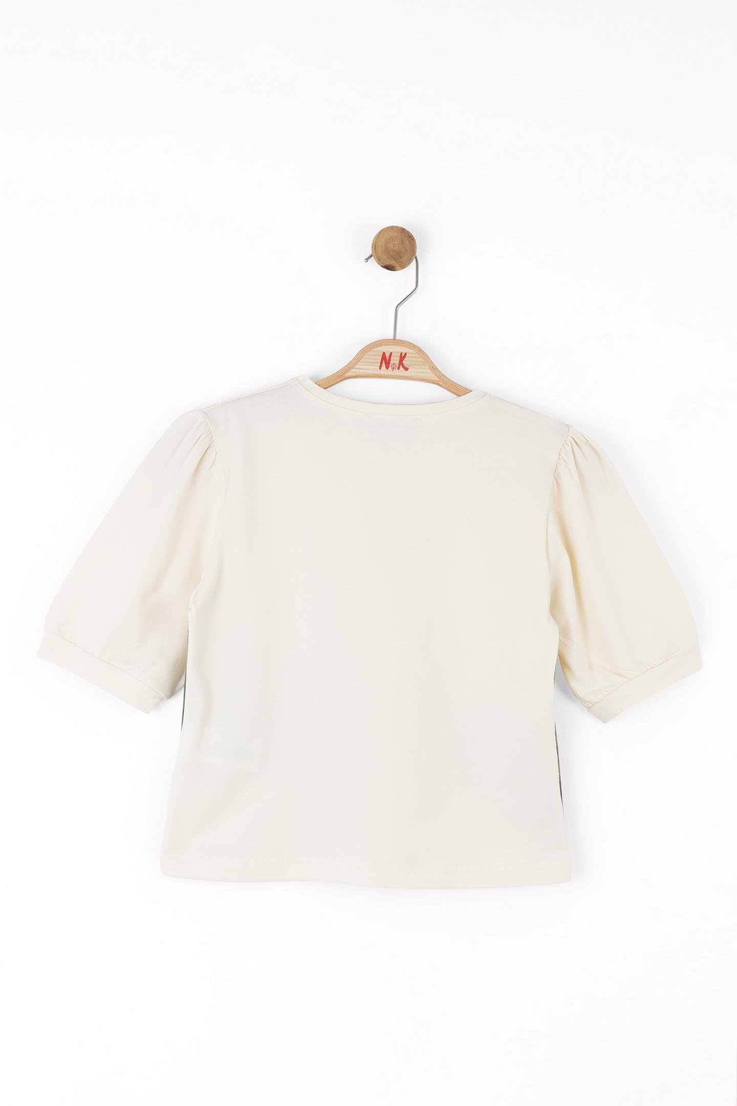 Nk Kız Çocuk Ütopya Tshirt 8-14 Yaş Krem