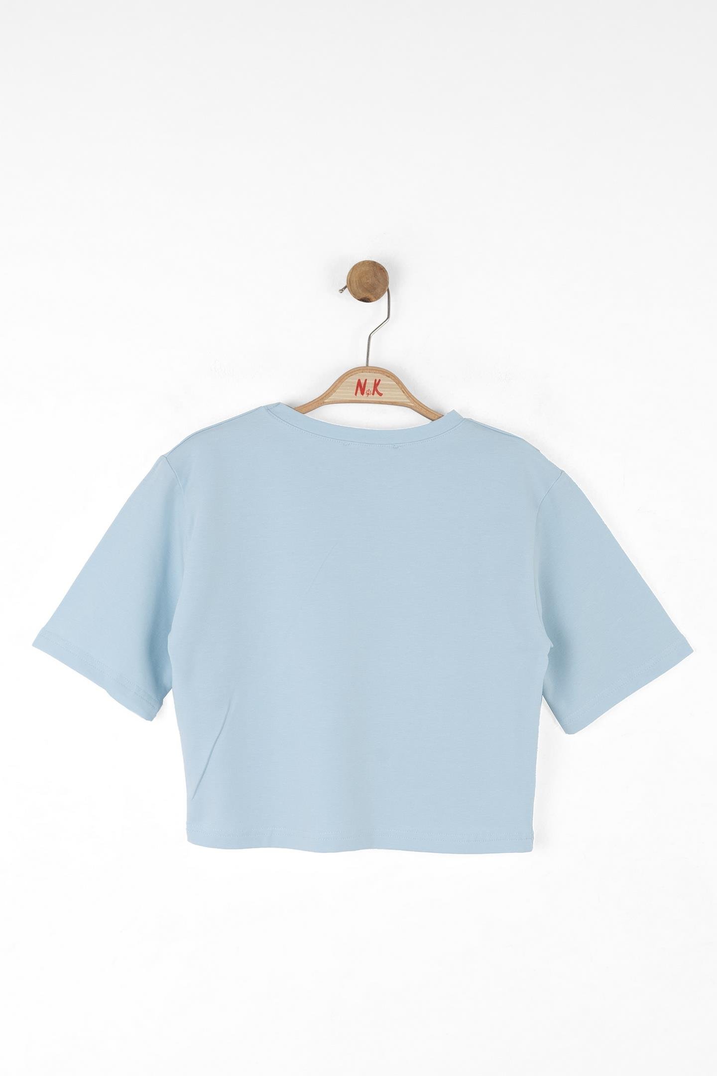 Nk Kız Çocuk View Tshirt 8-14 Yaş Mavi