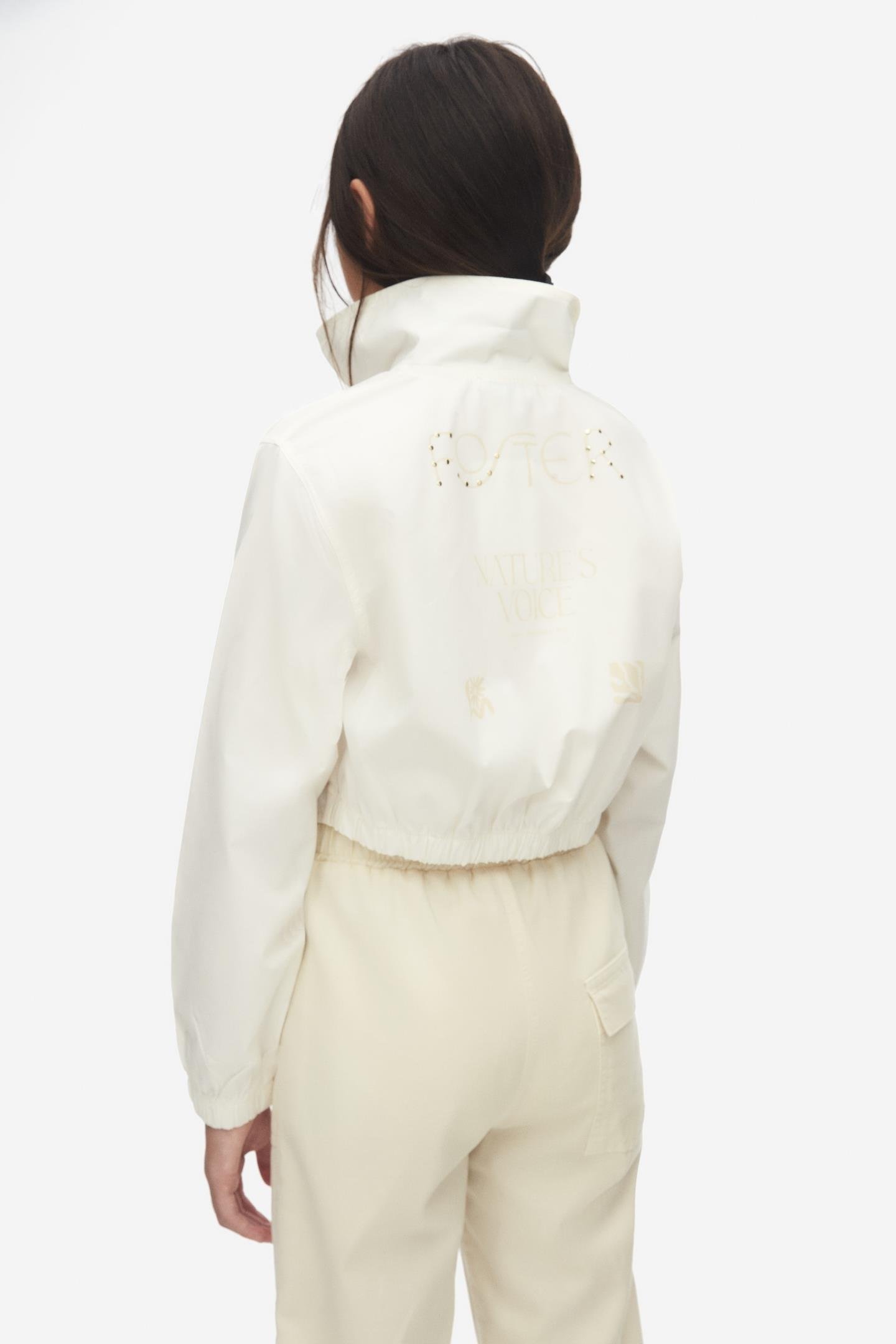 Nk Kız Çocuk Voice Ceket 10-16Yaş Ekru