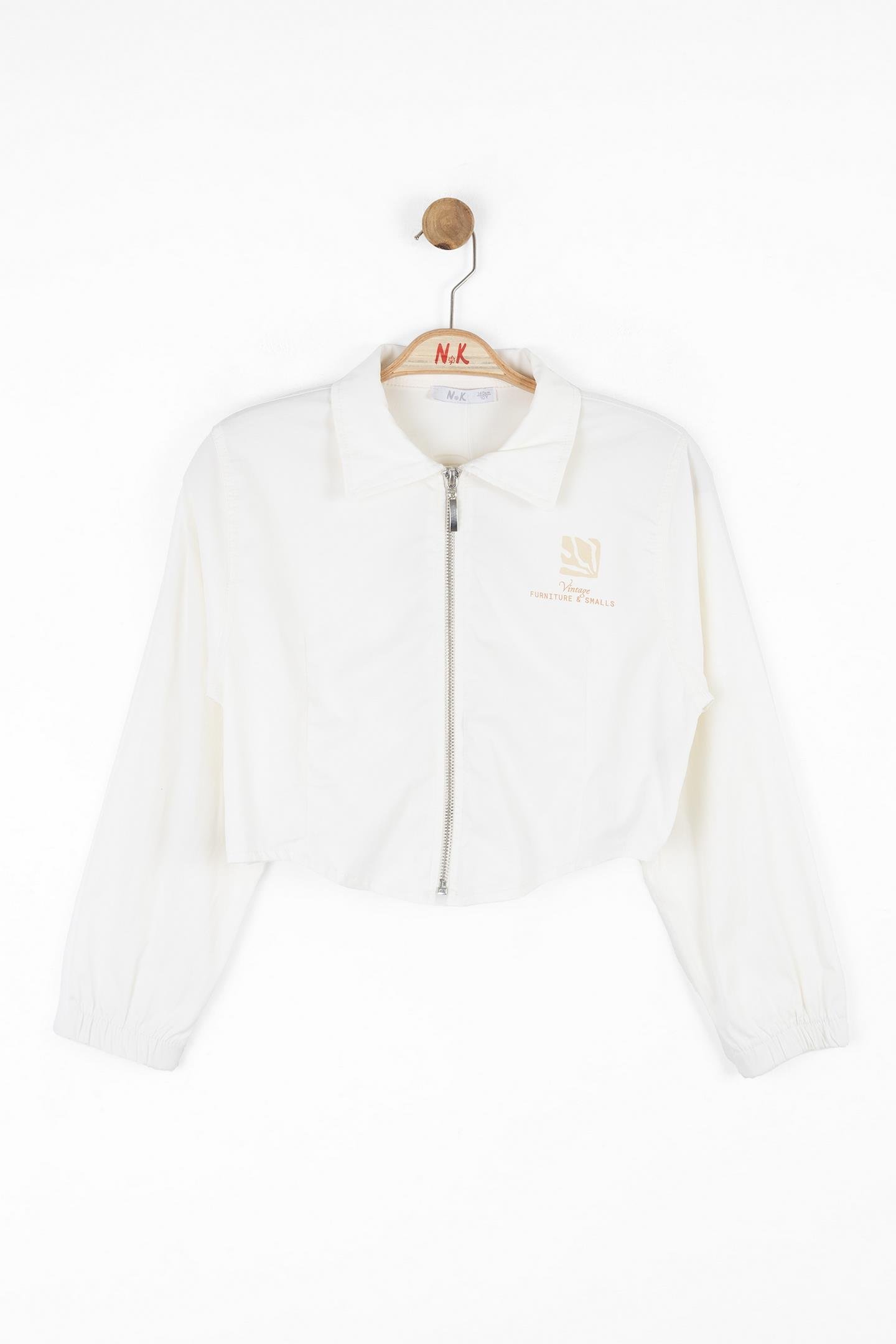 Nk Kız Çocuk Voice Ceket 10-16Yaş Ekru