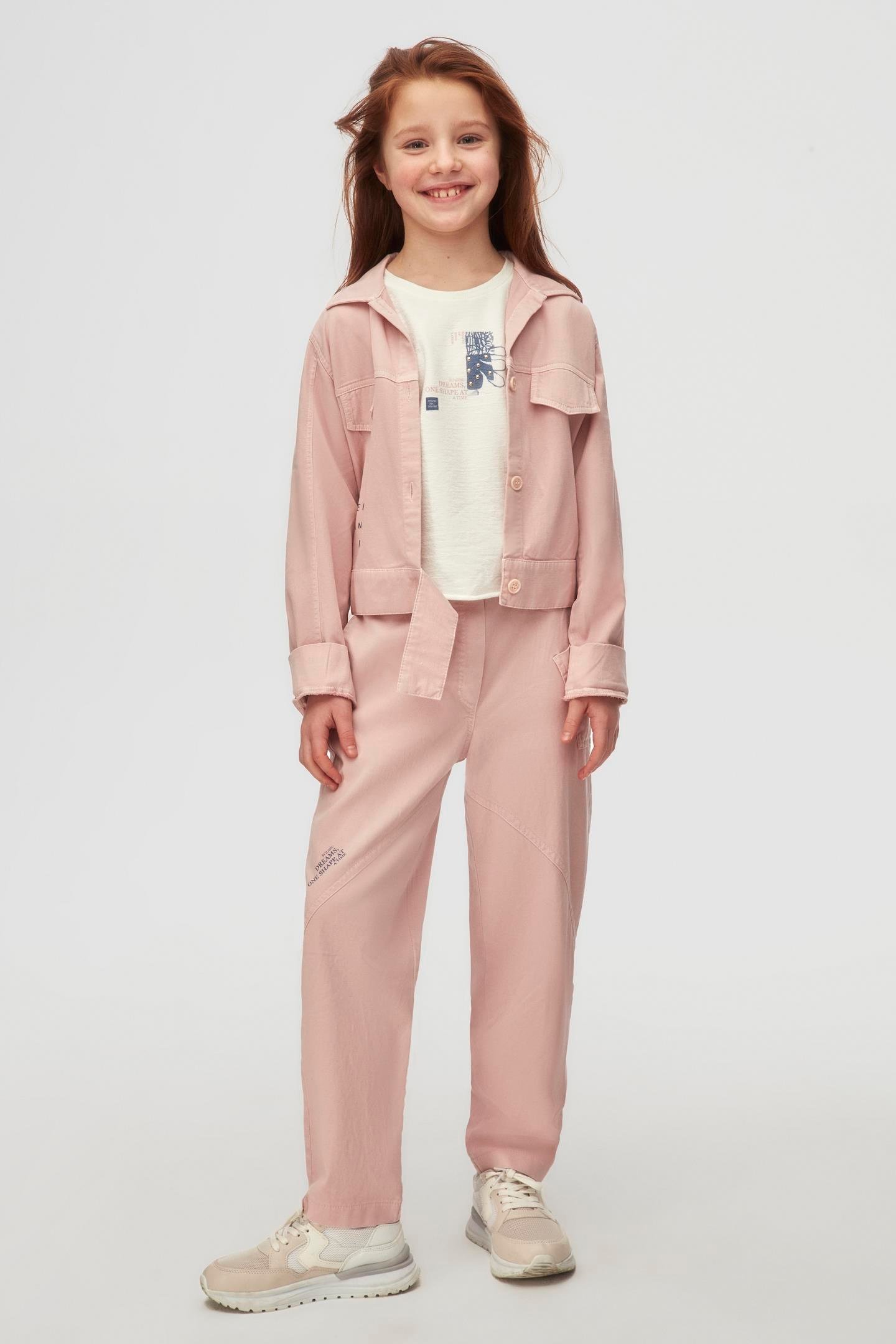 Nk Kız Çocuk Want Ceket 8-14 Yaş Pudra