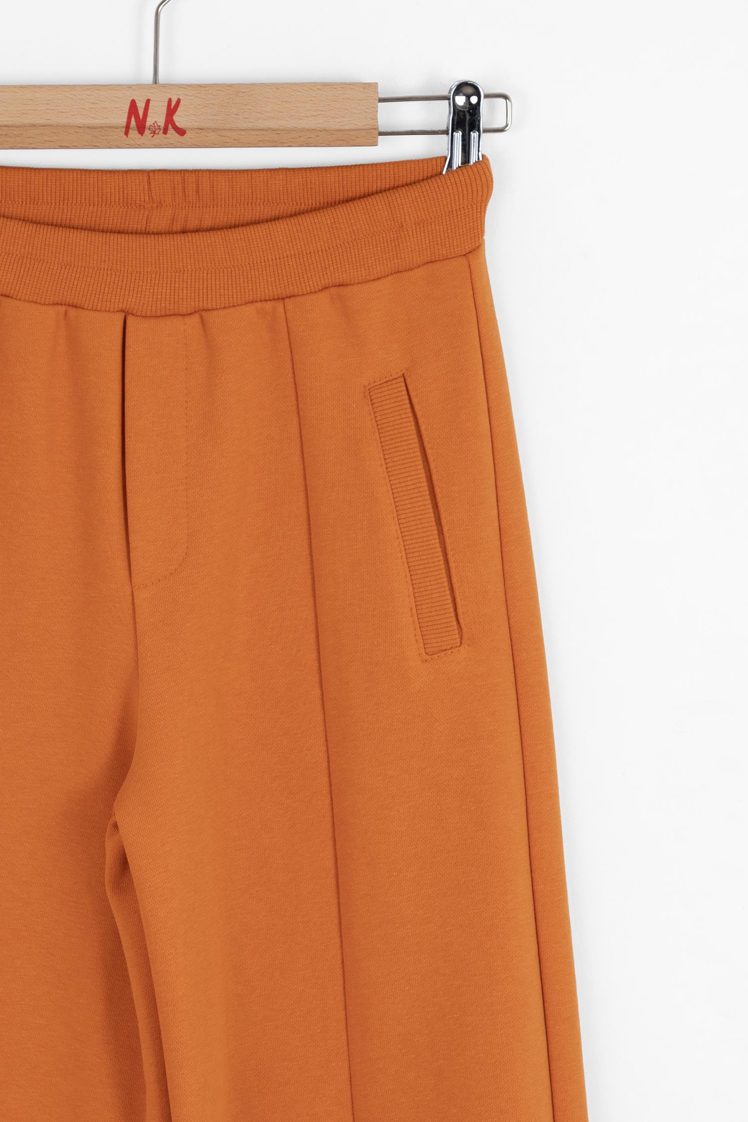 Nk KızÇocuk Bol Paça Pantolon 8-14 Yaş ORANJ