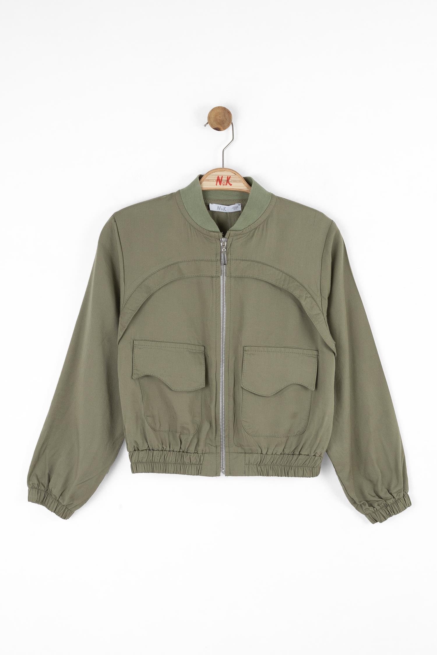 Nk Kz Çocuk Malta Ceket 8-14 Yaş Haki