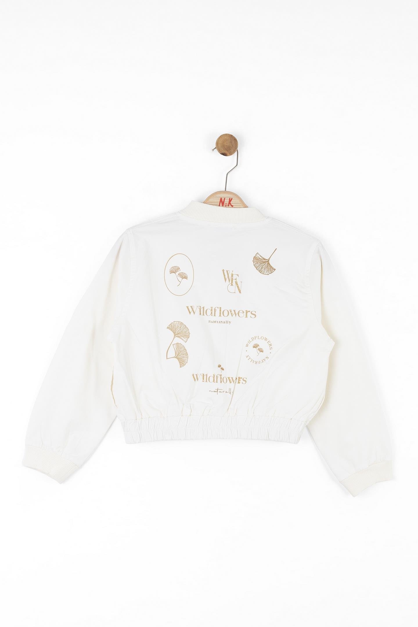 Nk Kz Çocuk Naturally Ceket 8-14 Yaş Ekru