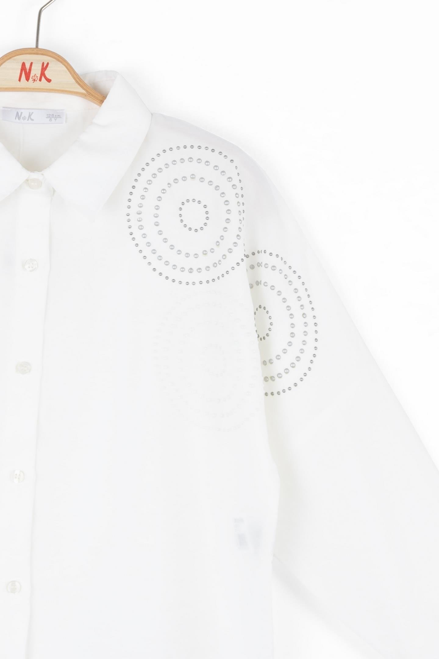 Nk Kz Çocuk Virgina Gömlek 8-14 Yaş Ekru