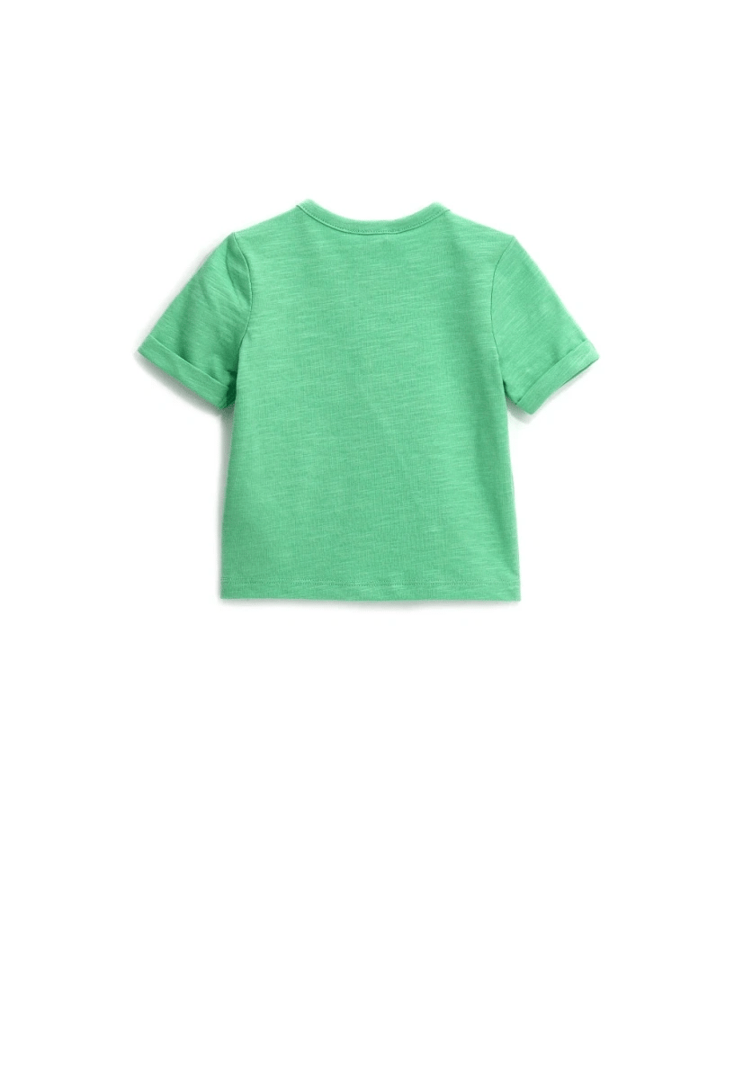 Orginal Marines Erkek Bebek Tshirt 9-24 Ay Yeşil