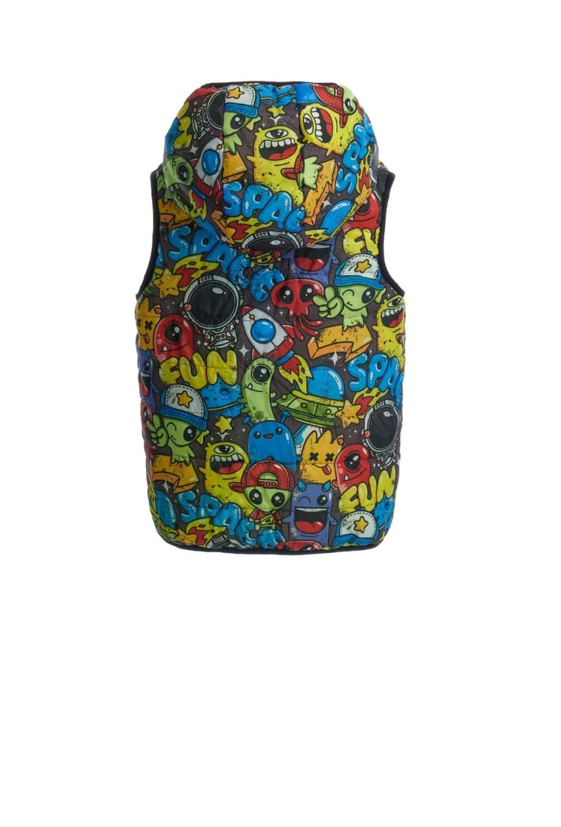 Orginal Marines Erkek Çocuk Çift Taraflı Yelek 2-9 Yaş Neon