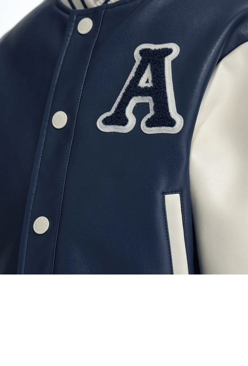 Orginal Marines Erkek Çocuk Suni Deri Ceket 3-9 Yaş Lacivert