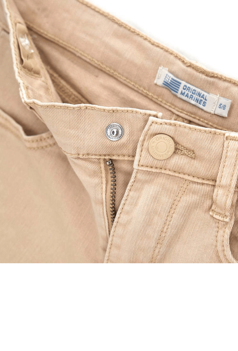 Original Marines Erkek Çocuk Dokuma Pantolon 3-8 Yaş TAŞ