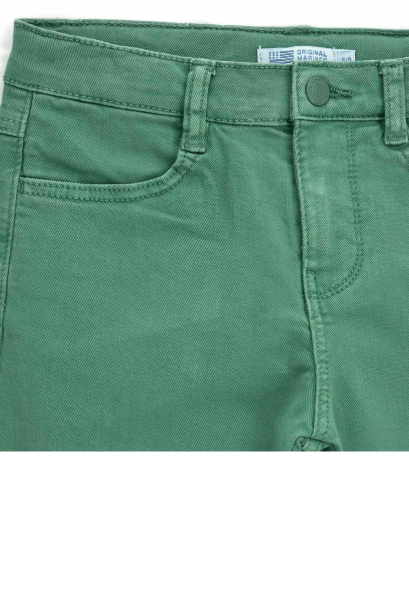 Original Marines Erkek Çocuk Dokuma Pantolon 3-8 Yaş Yeşil